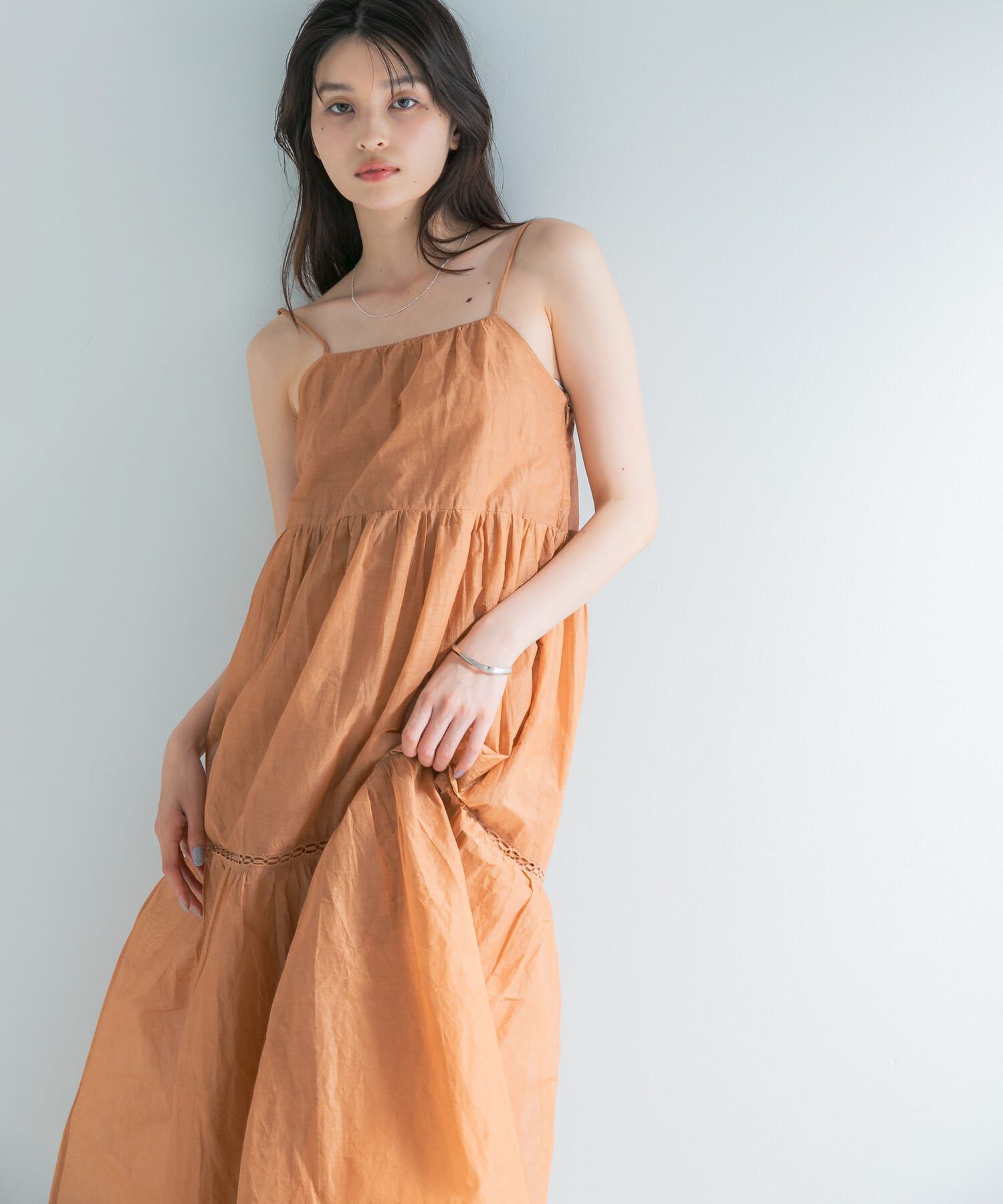 URBAN RESEARCH ROSSO「MARILYN MOON　SHEER TIERED DRESS」|その他|