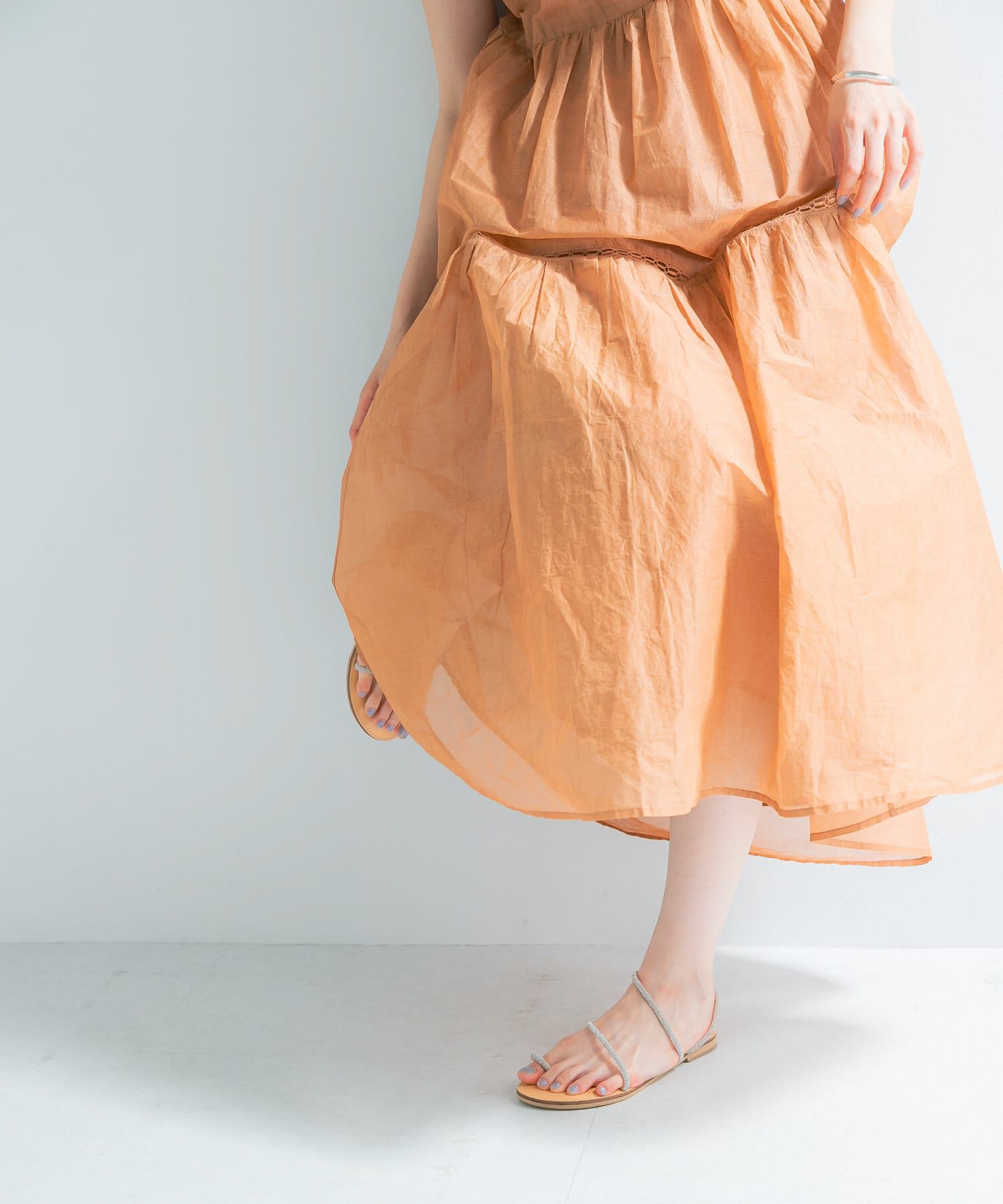 URBAN RESEARCH ROSSO「MARILYN MOON　SHEER TIERED DRESS」|その他|