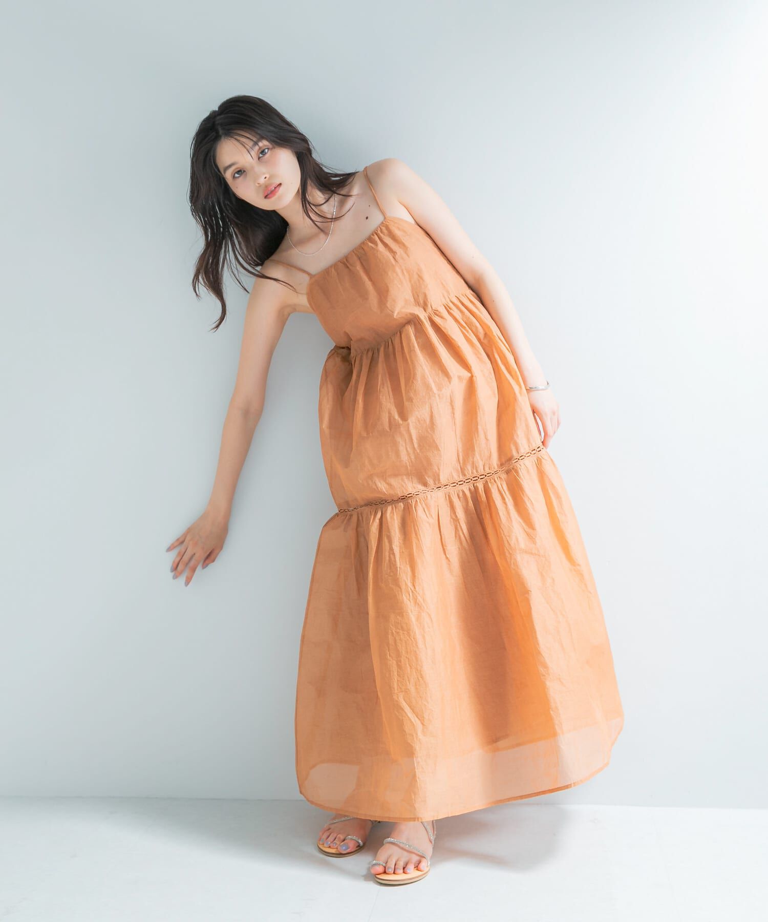 URBAN RESEARCH ROSSO「MARILYN MOON　SHEER TIERED DRESS」|その他|