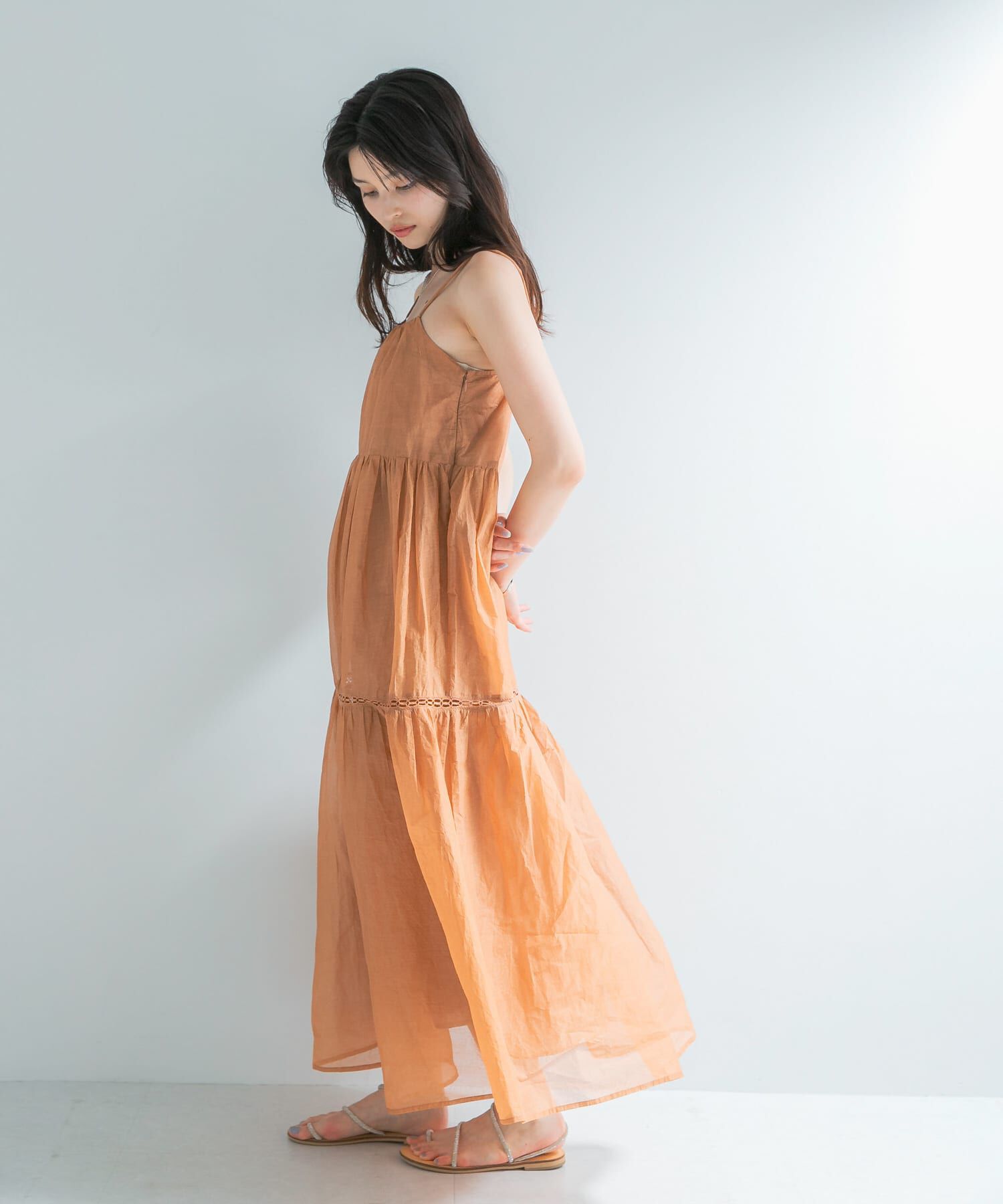 URBAN RESEARCH ROSSO「MARILYN MOON　SHEER TIERED DRESS」|その他|