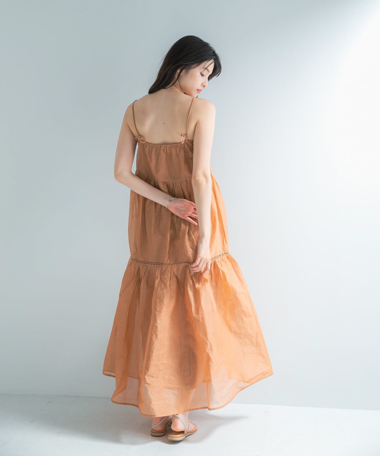 URBAN RESEARCH ROSSO「MARILYN MOON　SHEER TIERED DRESS」|その他|