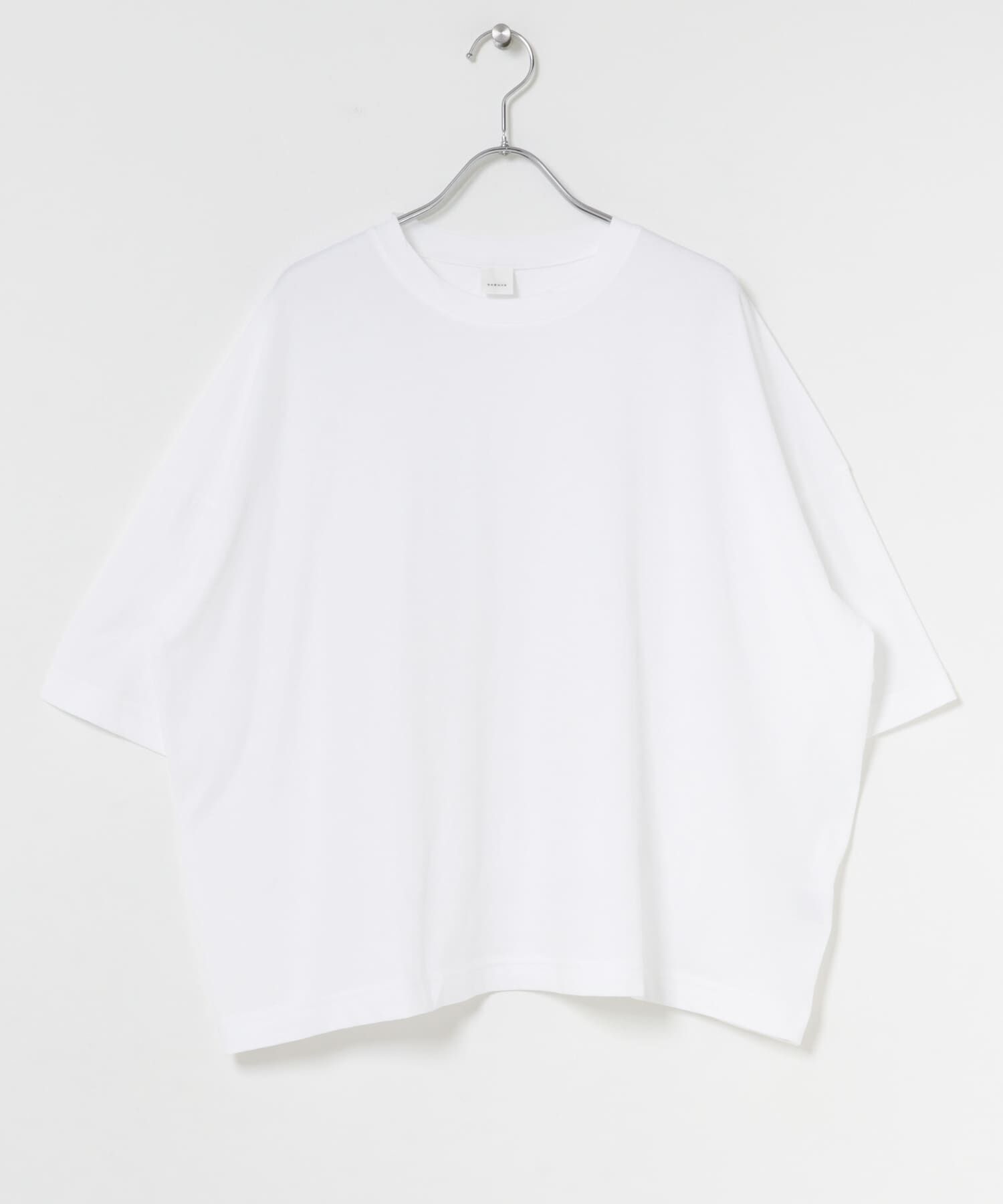 かぐれ「ハイツイストコットン半袖Tシャツ」|Tシャツ・カットソー|