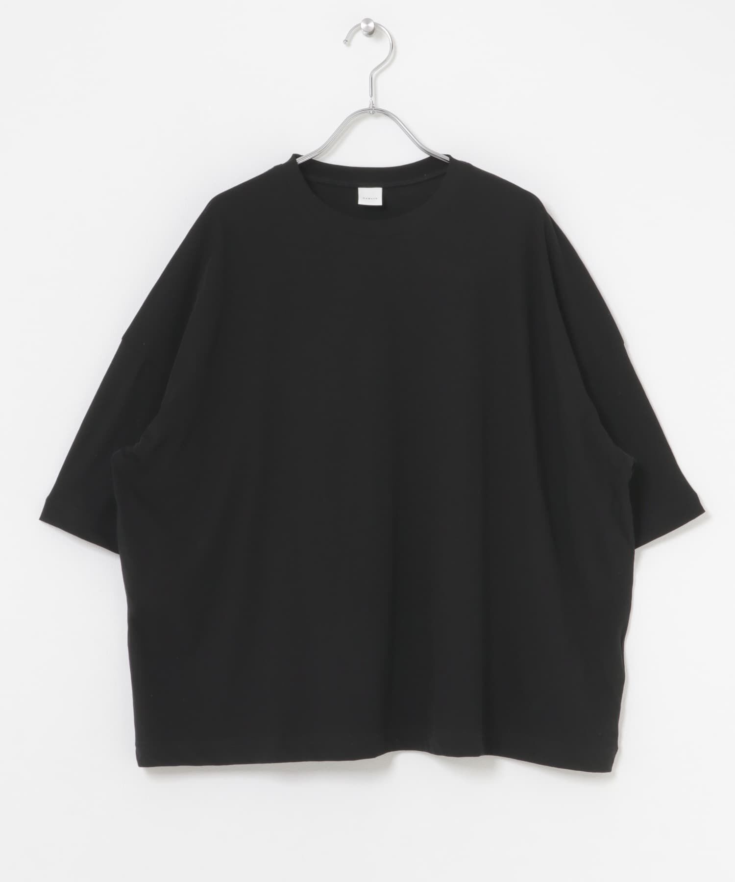 かぐれ「ハイツイストコットン半袖Tシャツ」|Tシャツ・カットソー|