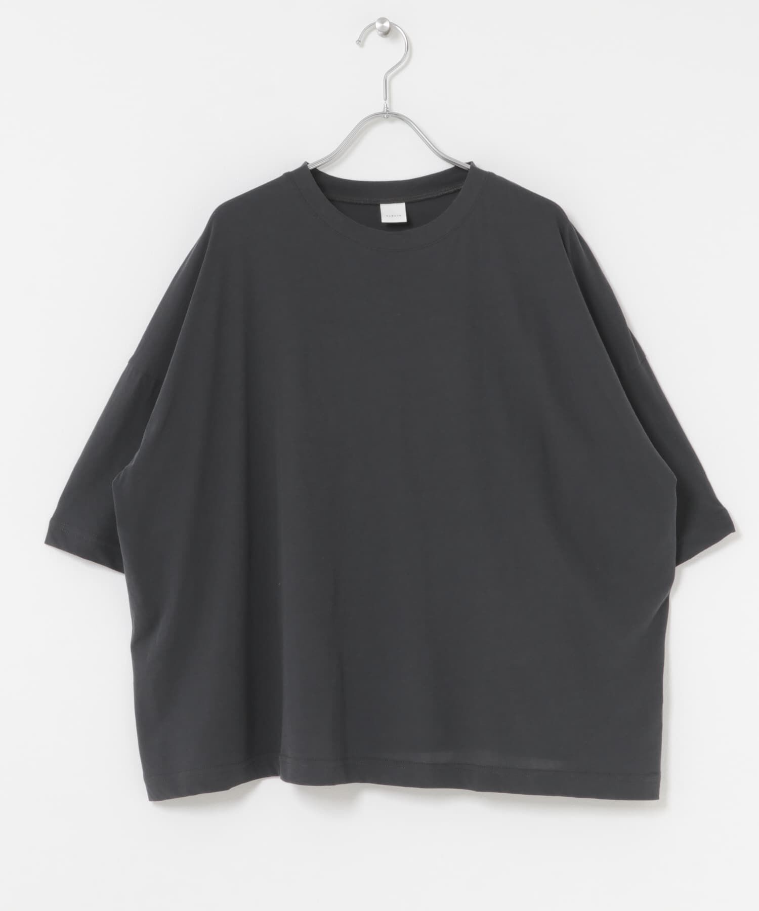かぐれ「ハイツイストコットン半袖Tシャツ」|Tシャツ・カットソー|