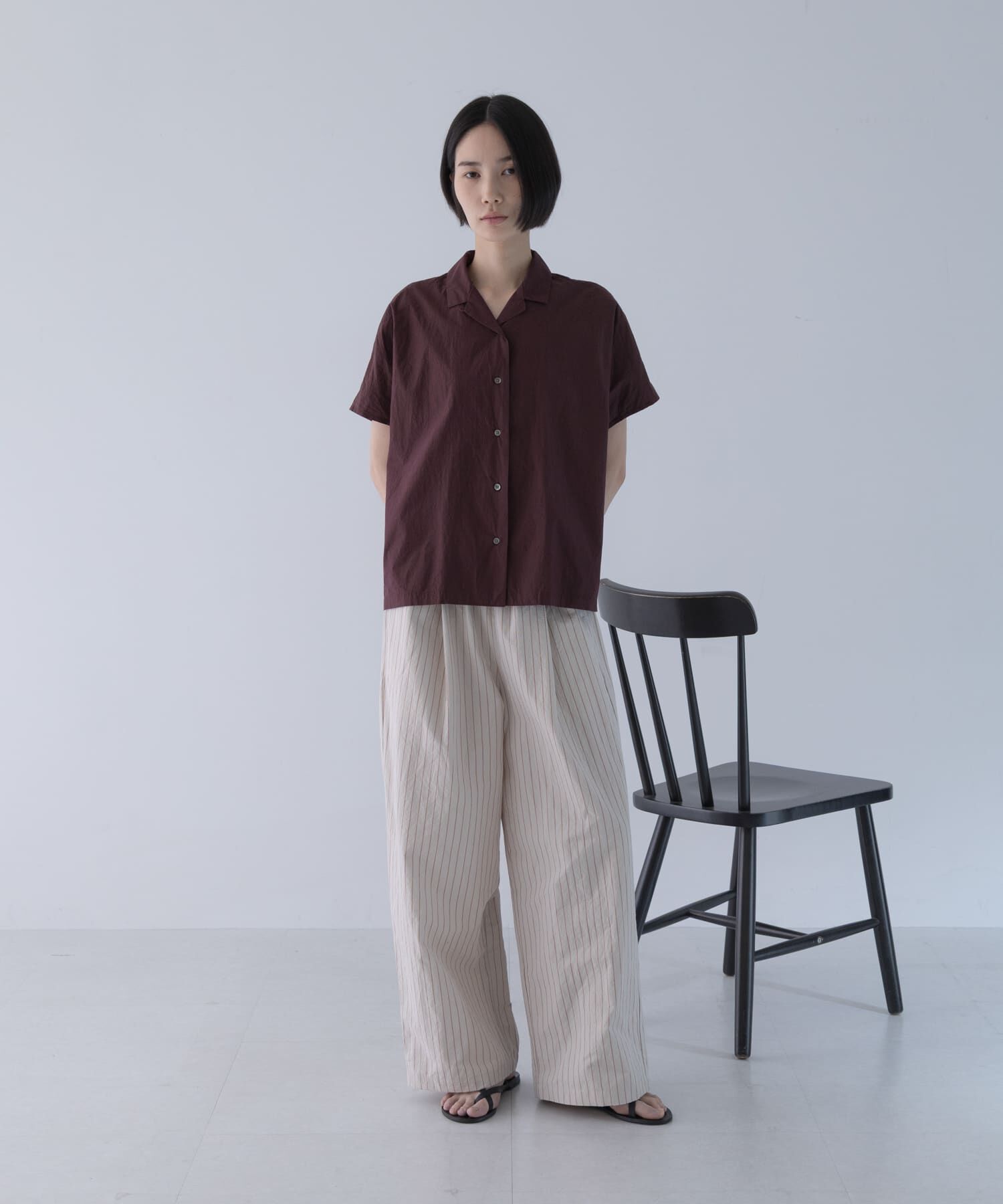 かぐれ「ウェザーワッシャーワイドパンツ」|その他|