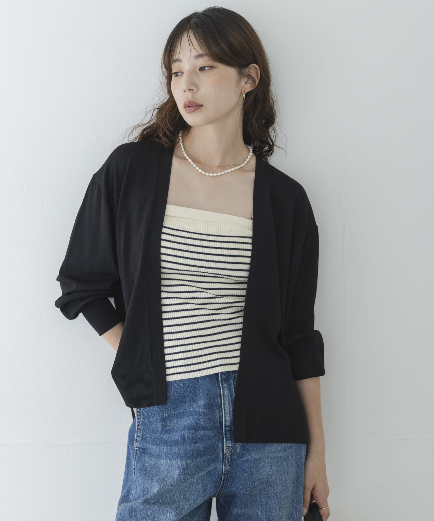 Sonny Label 「『WEB限定』アイスサマーUVカットニットカーディガン」|カーディガン|