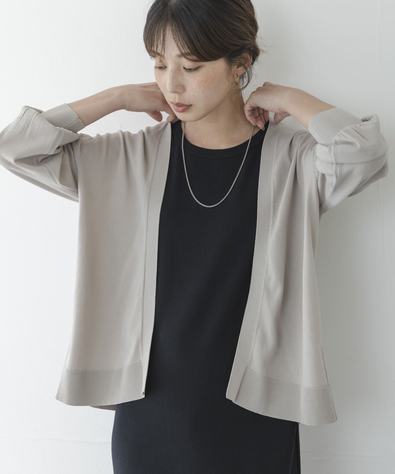 Sonny Label 「『WEB限定』アイスサマーUVカットニットカーディガン」|カーディガン|