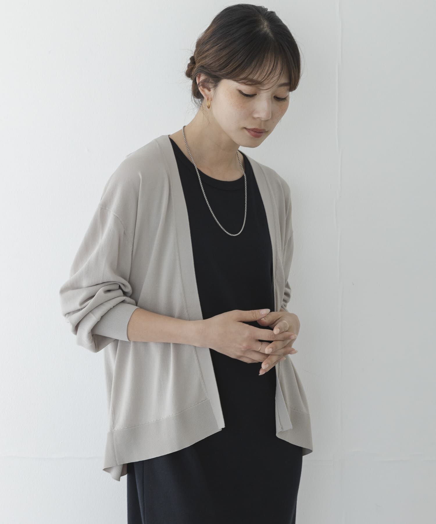 Sonny Label 「『WEB限定』アイスサマーUVカットニットカーディガン」|カーディガン|