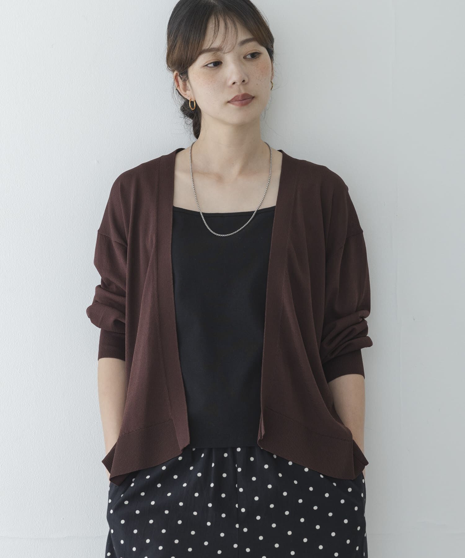 Sonny Label 「『WEB限定』アイスサマーUVカットニットカーディガン」|カーディガン|