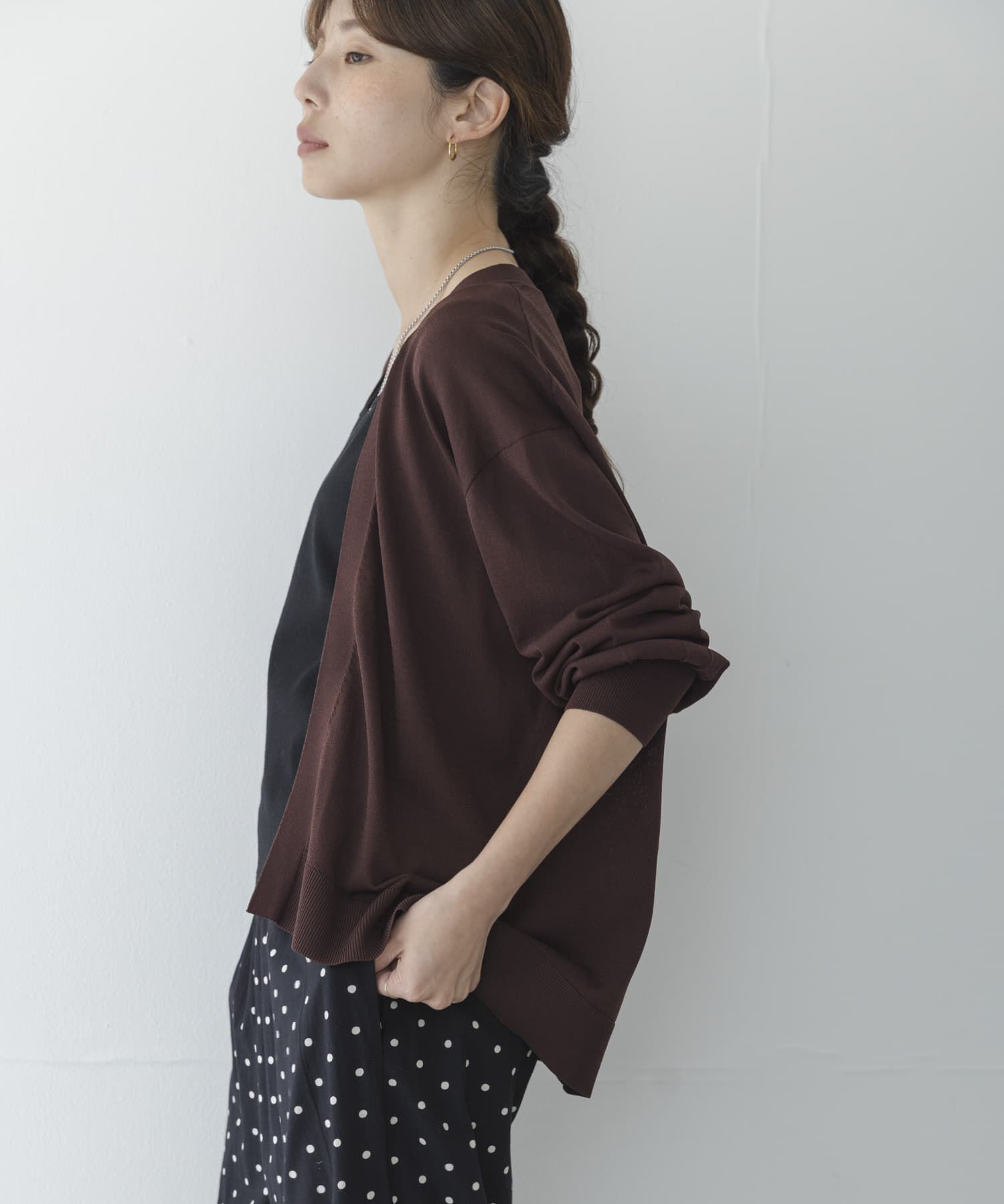Sonny Label 「『WEB限定』アイスサマーUVカットニットカーディガン」|カーディガン|