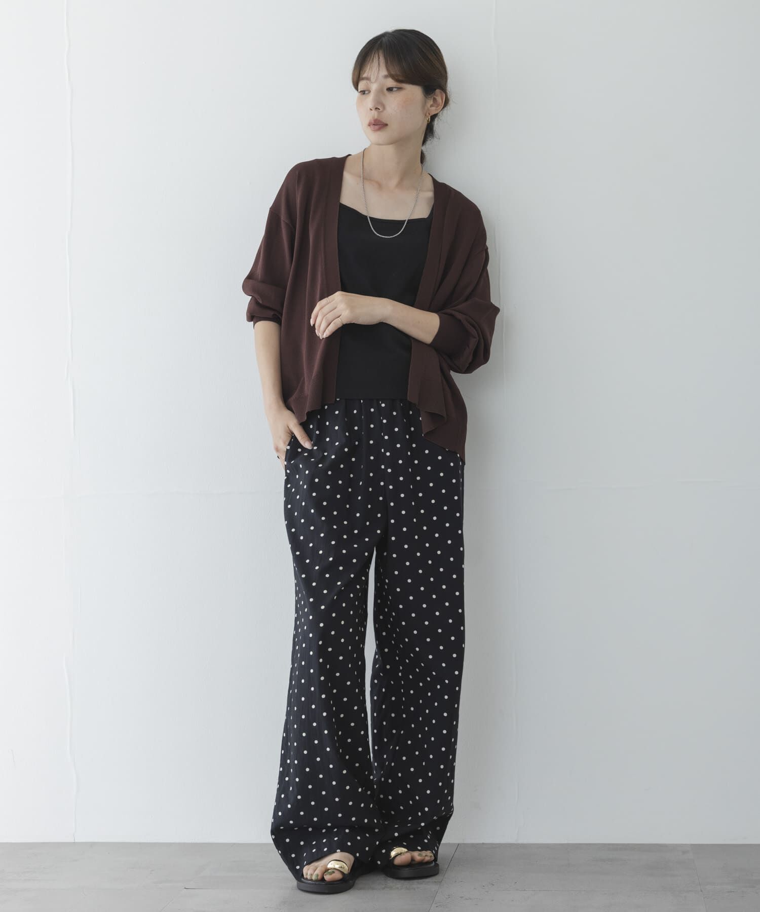 Sonny Label 「『WEB限定』アイスサマーUVカットニットカーディガン」|カーディガン|