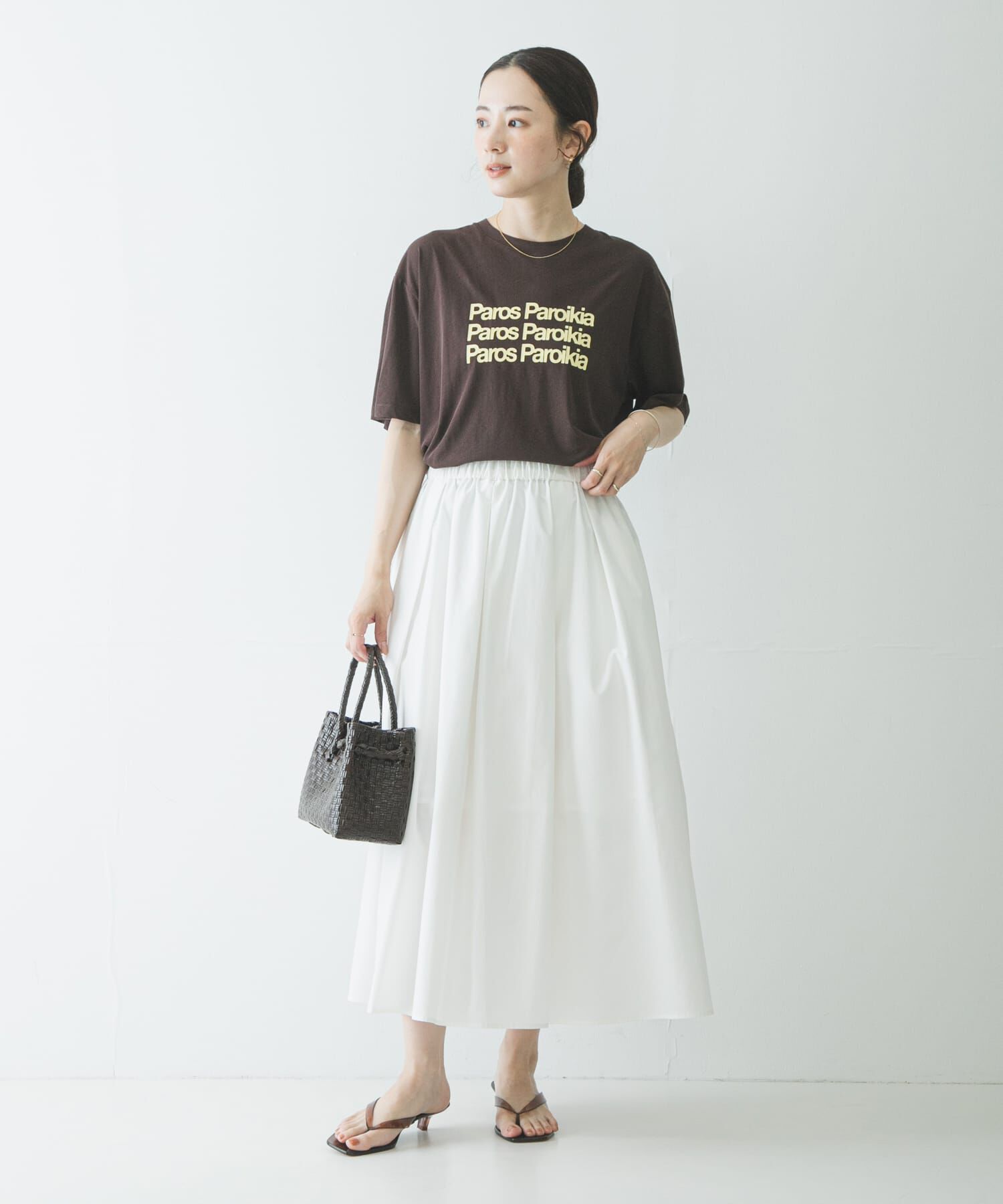 URBAN RESEARCH「撥水ギャザーボリュームスカート」|スカート|
