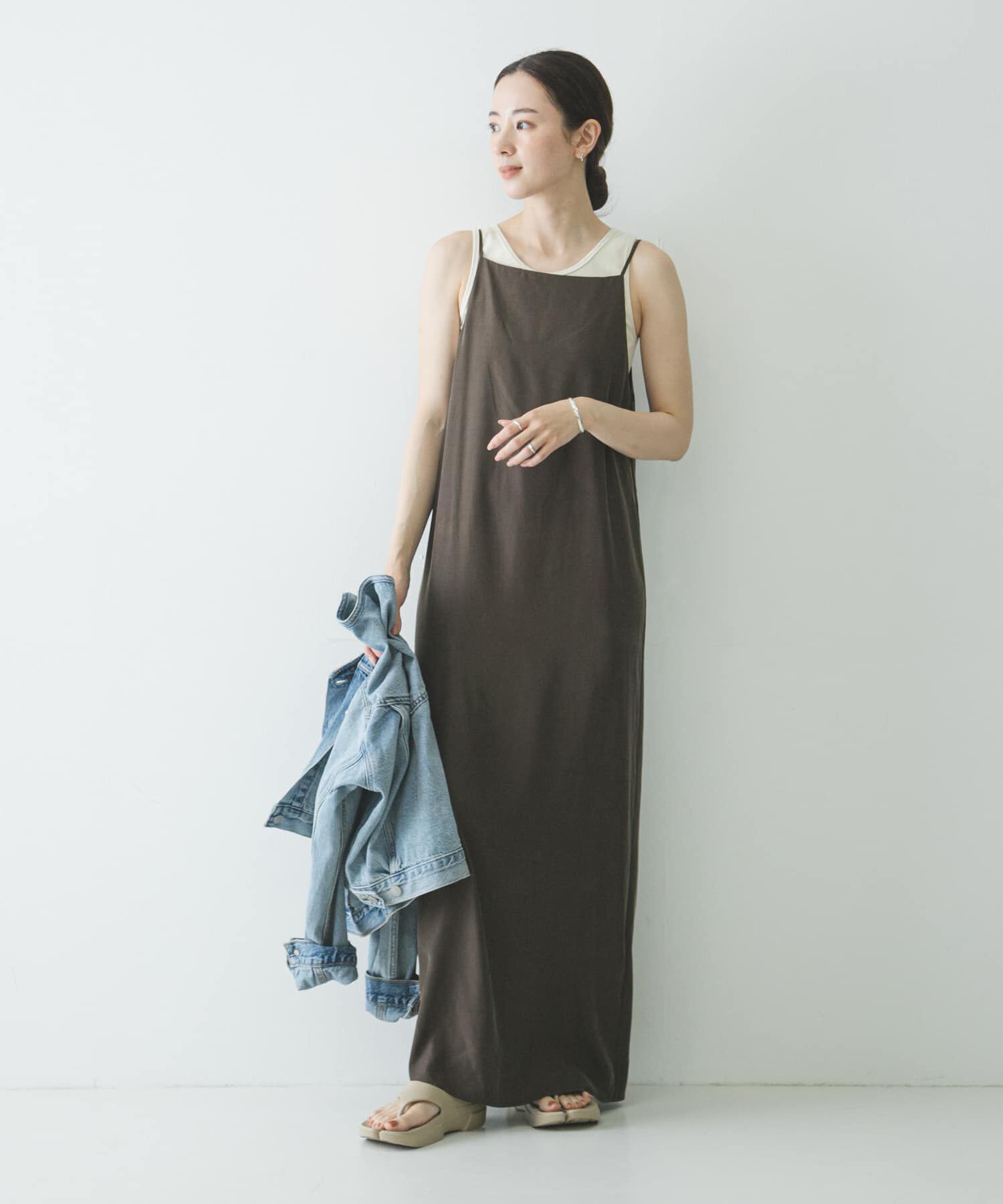 URBAN RESEARCH「『接触冷感』キュプラキャミワンピース」|ワンピース|
