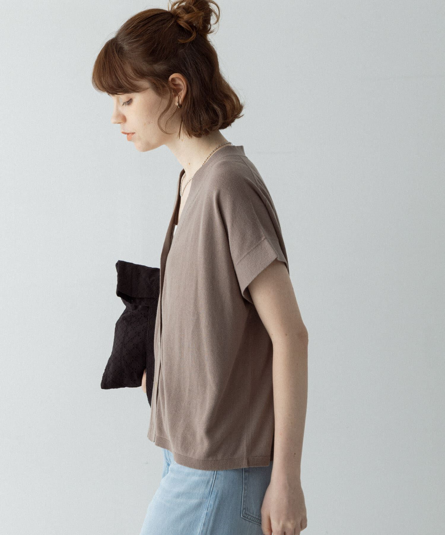 Sonny Label 「クールミストフレンチニットカーディガン」|カーディガン|