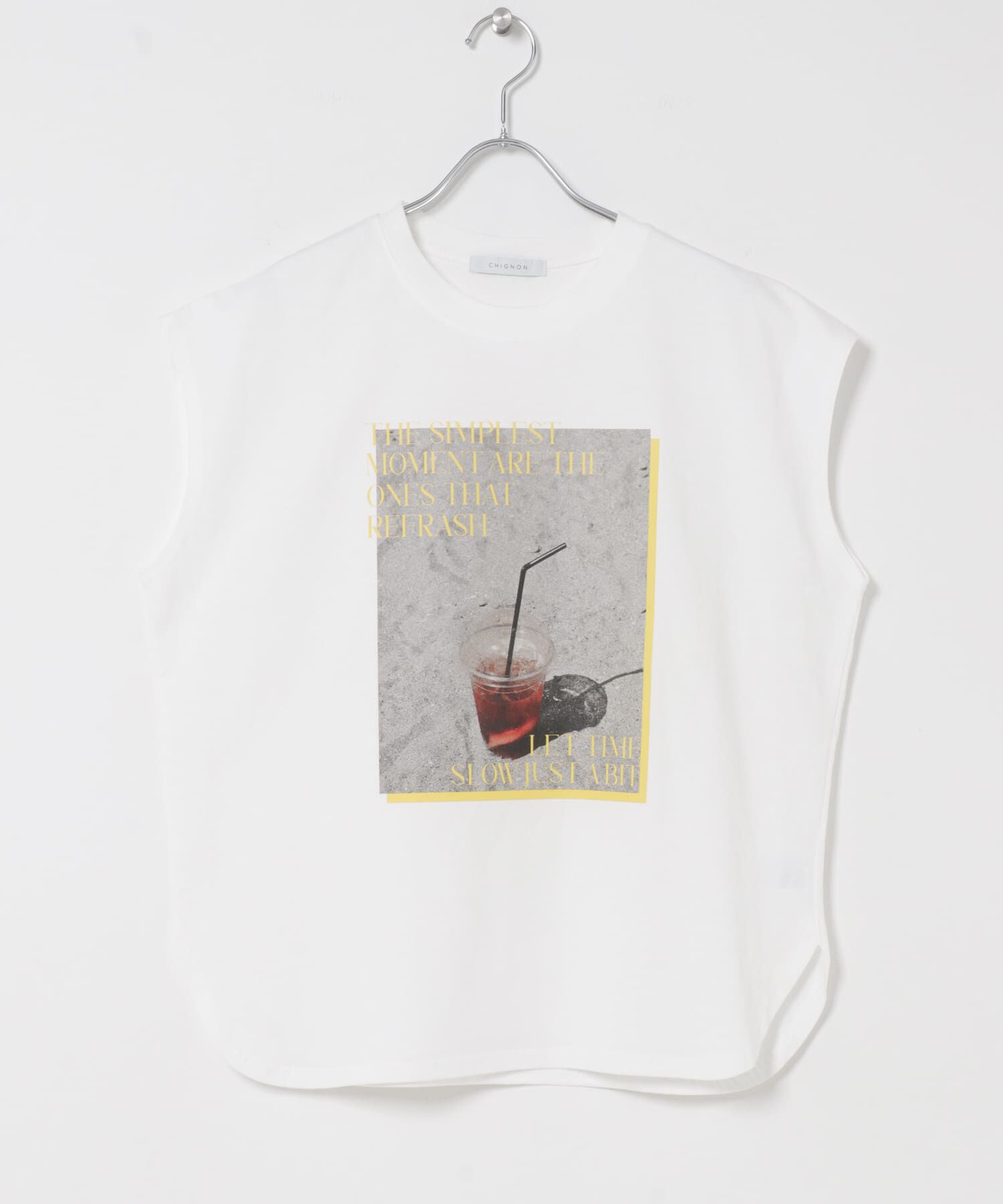URBAN RESEARCH ROSSO「CHIGNON　PHOTOプリントフレンチ」|Tシャツ・カットソー|