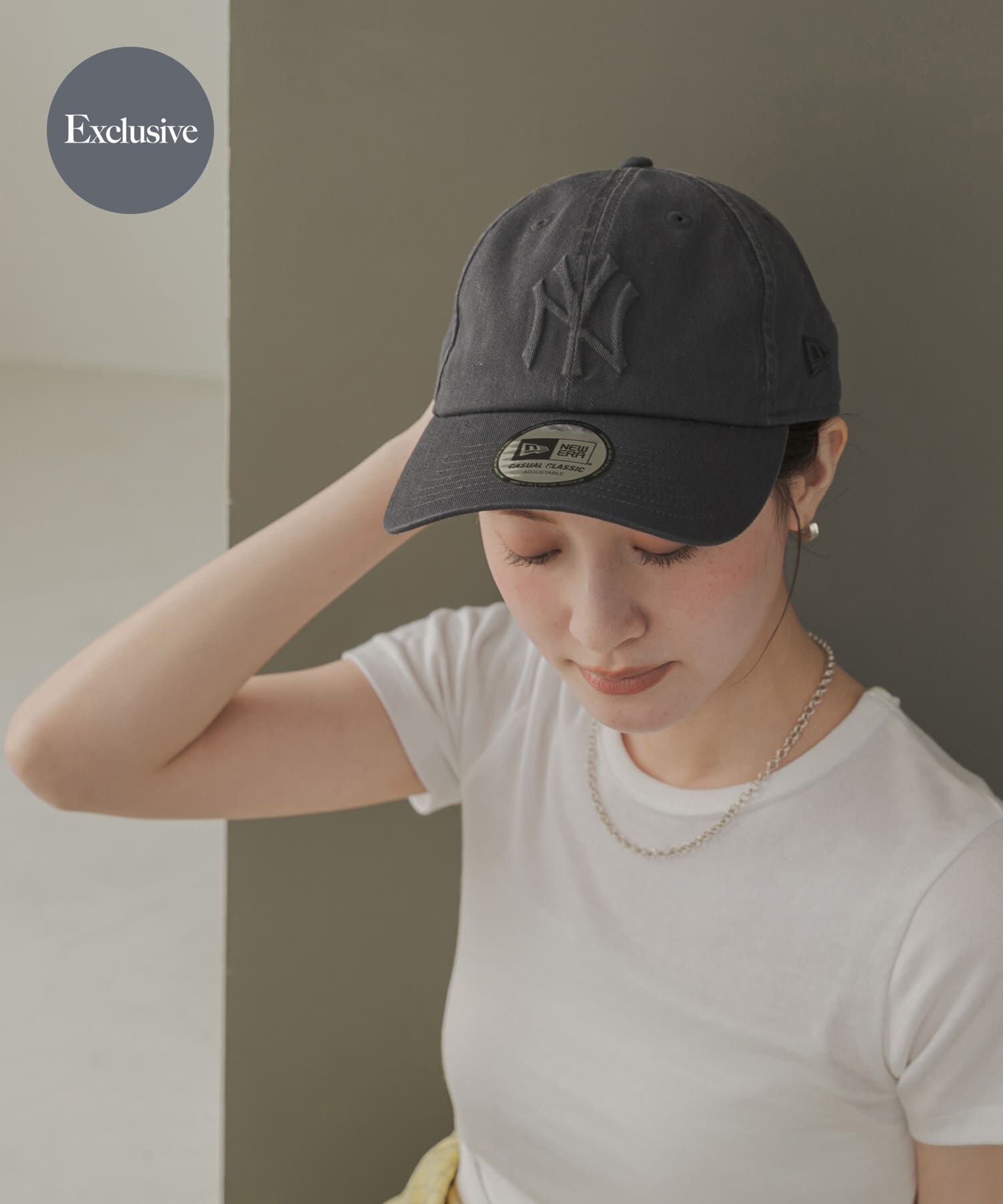 URBAN RESEARCH「『別注』New Era&times;URBAN RESEARCH　CASUAL CLASSIC」|キャップ・キャスケット|チャコールグレー