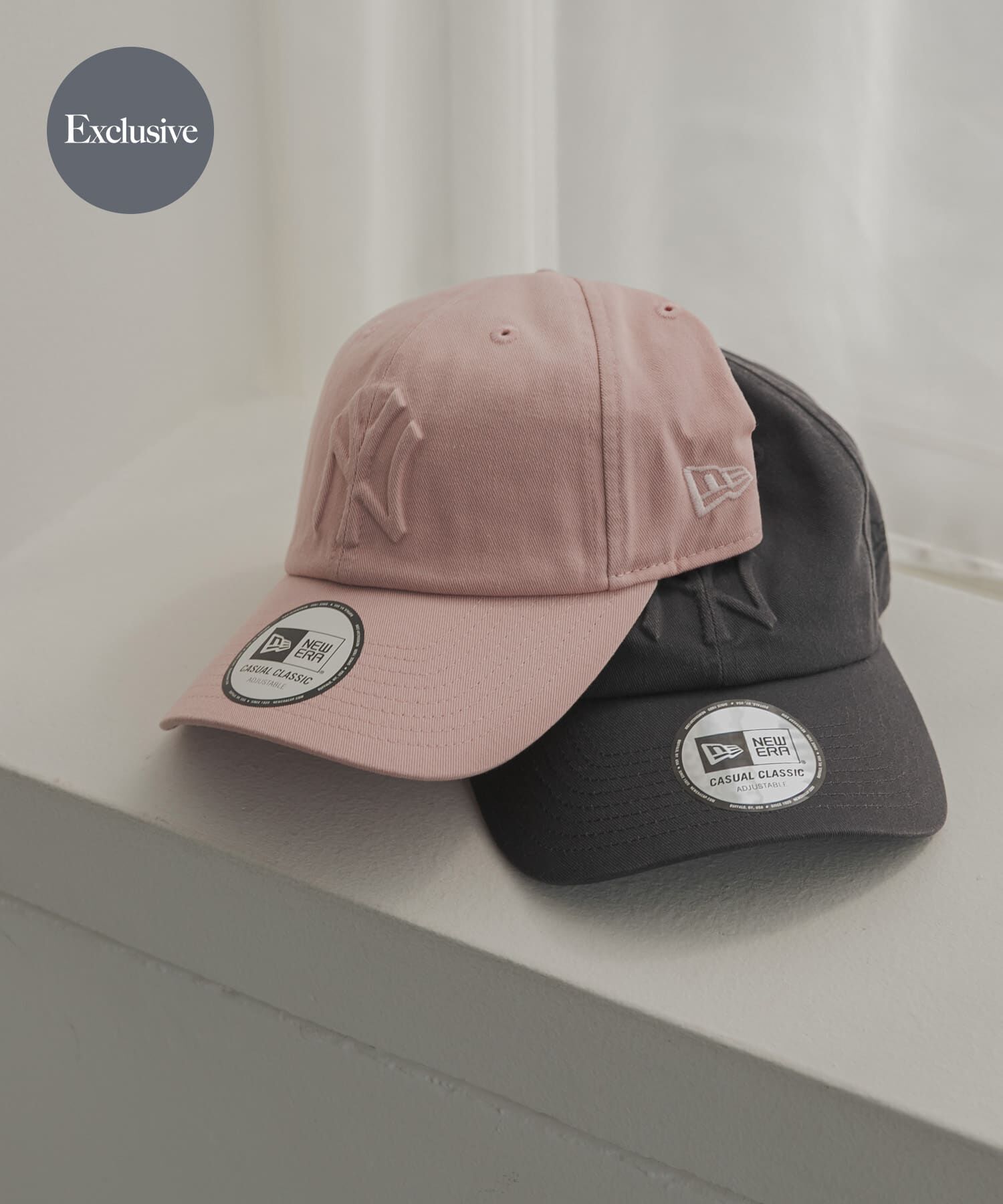 URBAN RESEARCH「『別注』New Era&times;URBAN RESEARCH　CASUAL CLASSIC」|キャップ・キャスケット|ライトピンク
