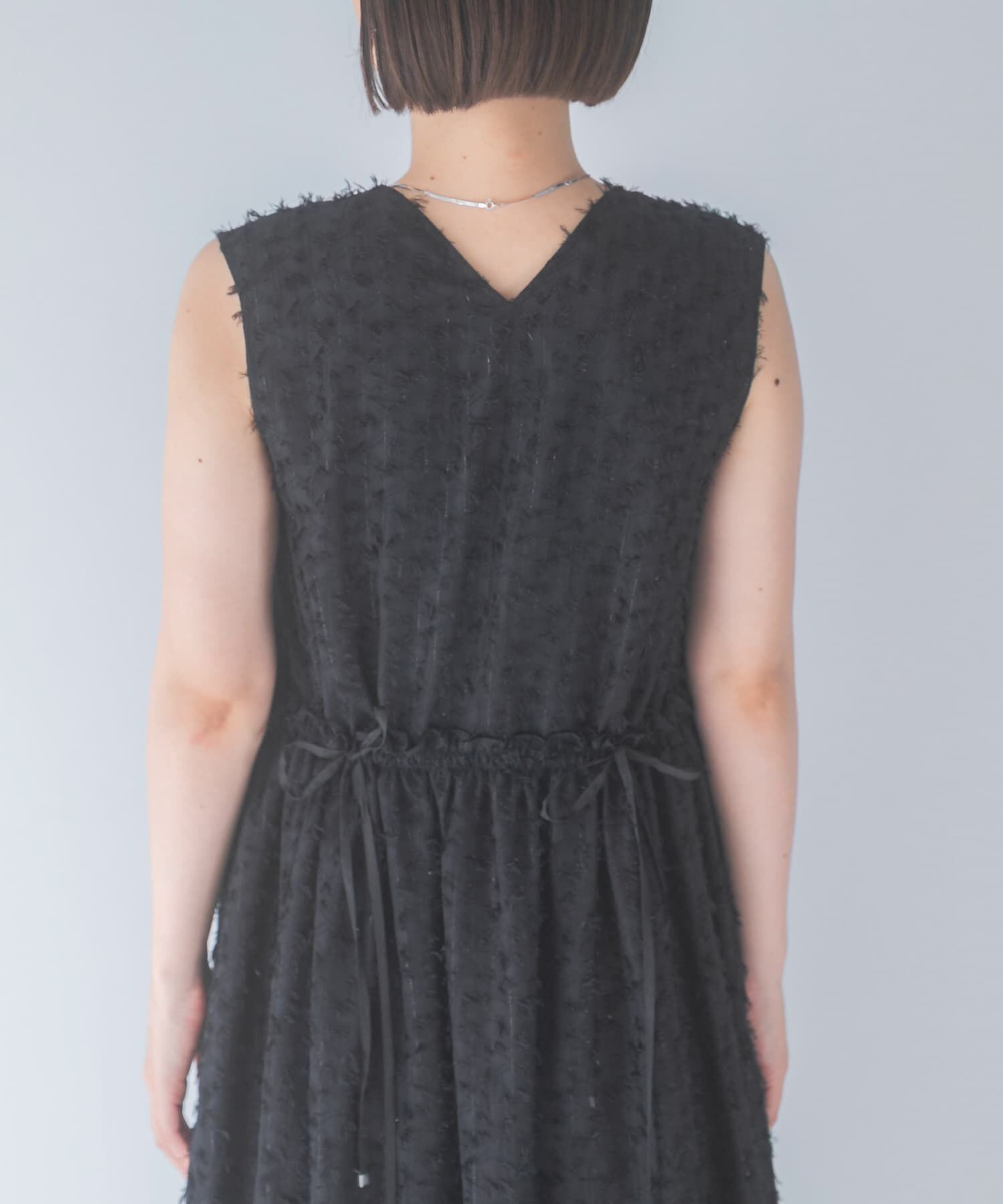 URBAN RESEARCH ROSSO「カットジャガードVネックワンピース」|ワンピース|