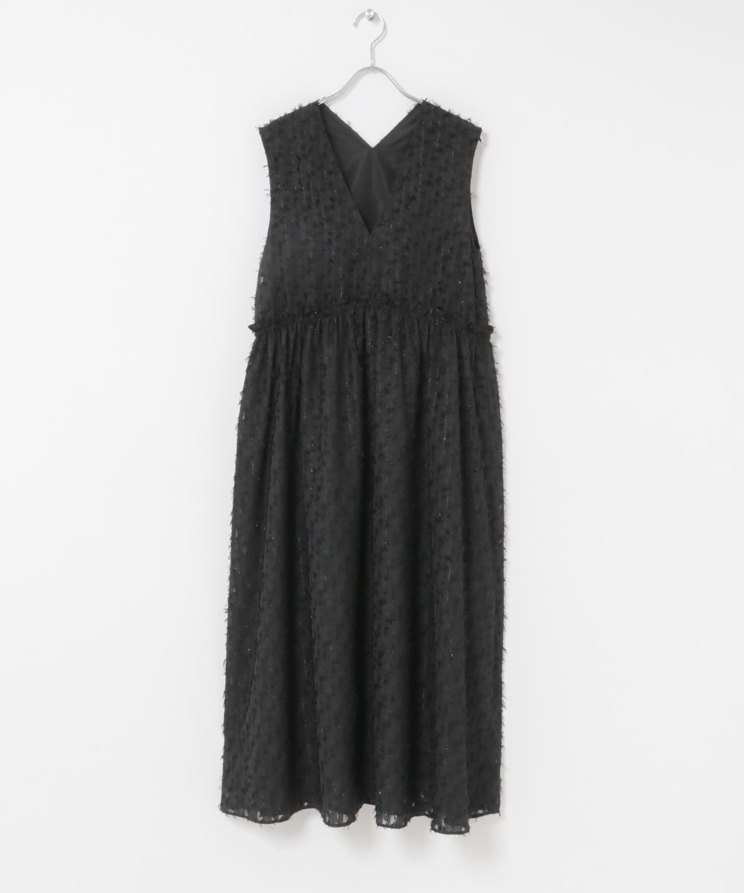 URBAN RESEARCH ROSSO「カットジャガードVネックワンピース」|ワンピース|