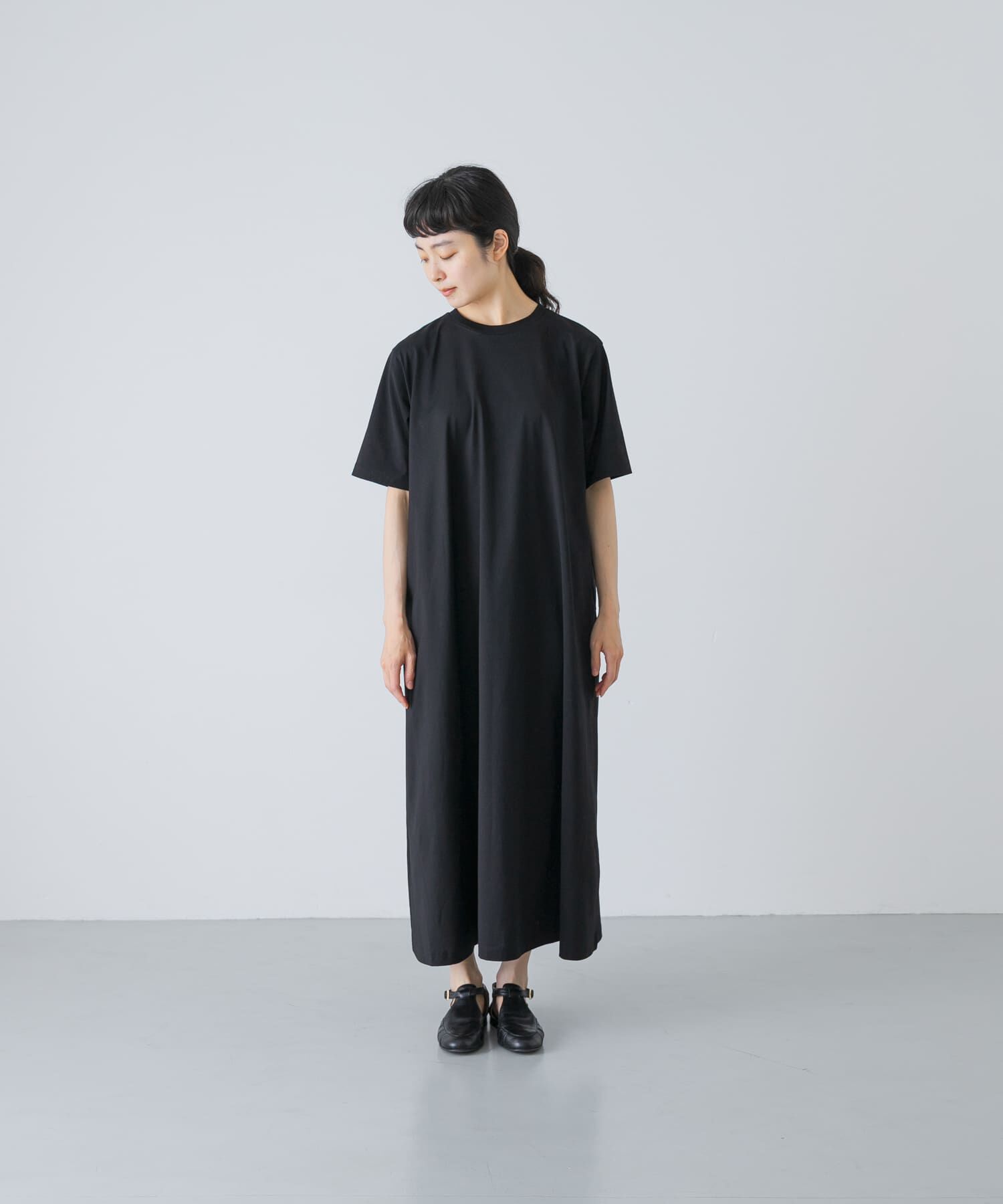 かぐれ「『2サイズ展開』コットンAラインカットワンピース」|ワンピース|