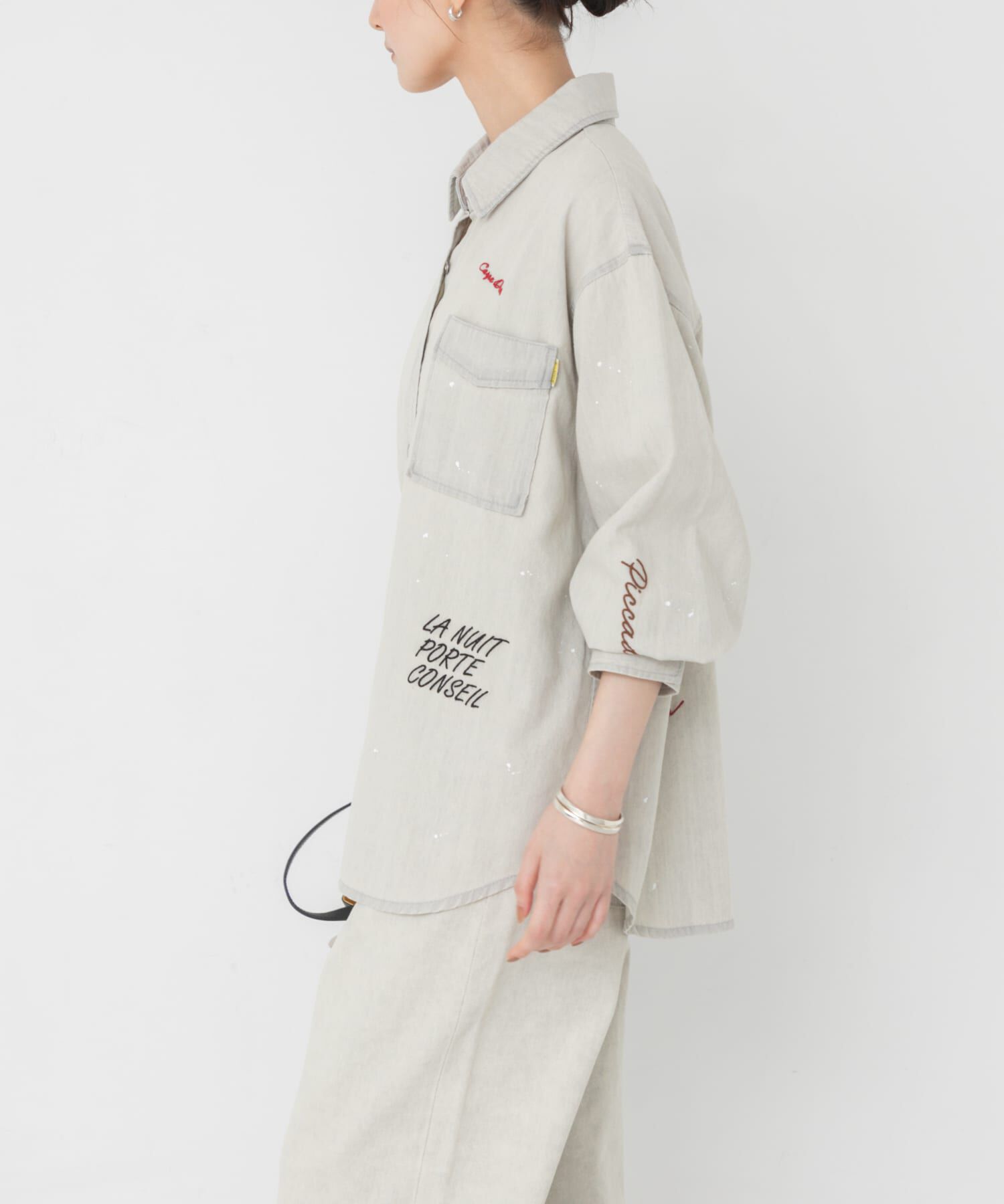 URBAN RESEARCH「『別注』PICCADILLY&times;URBAN RESEARCH　刺繍デニムシャツ」|シャツ・ブラウス|