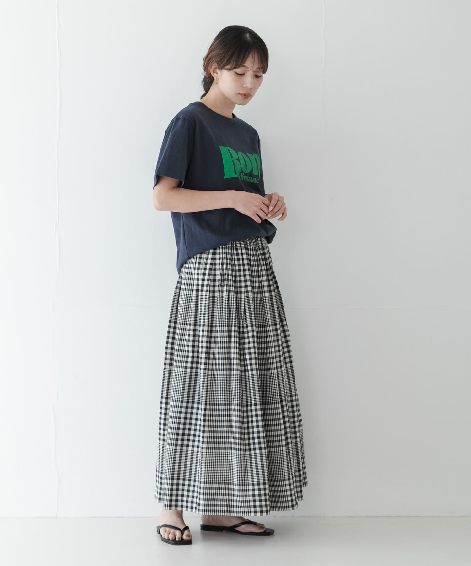 Sonny Label 「マルチギンガムチェックスカート」|スカート|