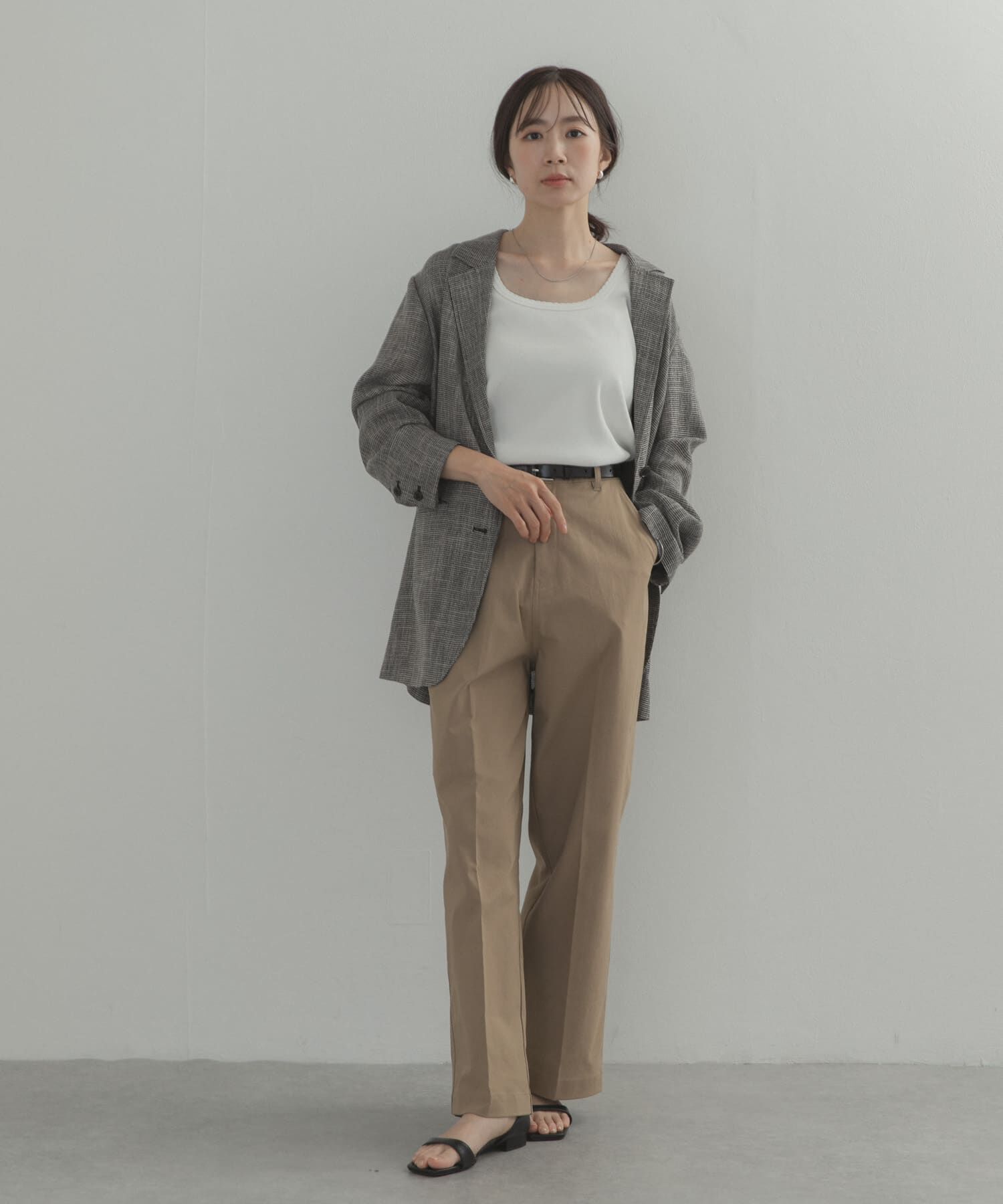 URBAN RESEARCH DOORS「2WAYスカラップバインダータンク」|タンクトップ|