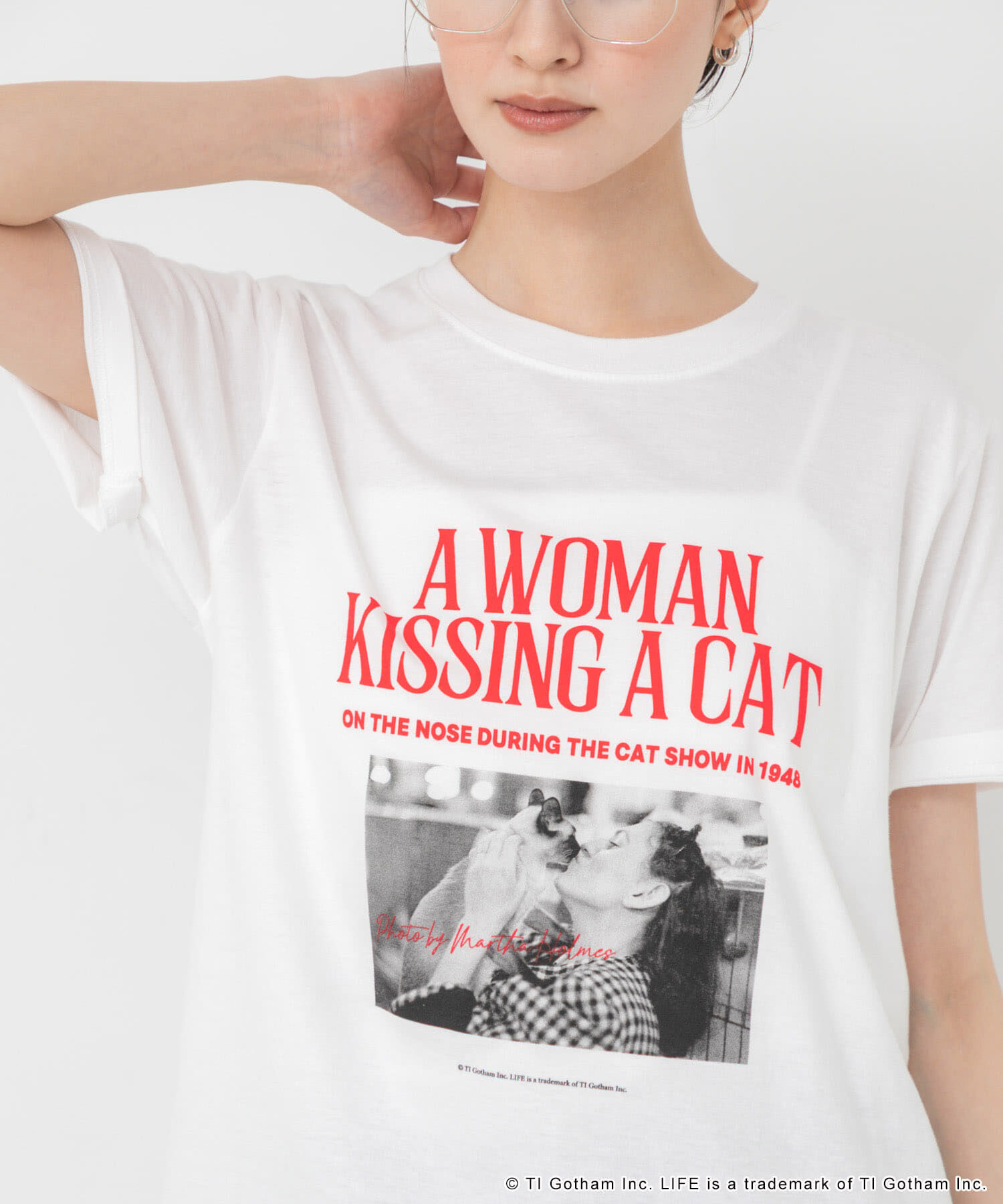 URBAN RESEARCH「『別注』GOOD ROCK SPEED&times;URBAN RESEARCH　CAT T-SHIRTS」|Tシャツ・カットソー|