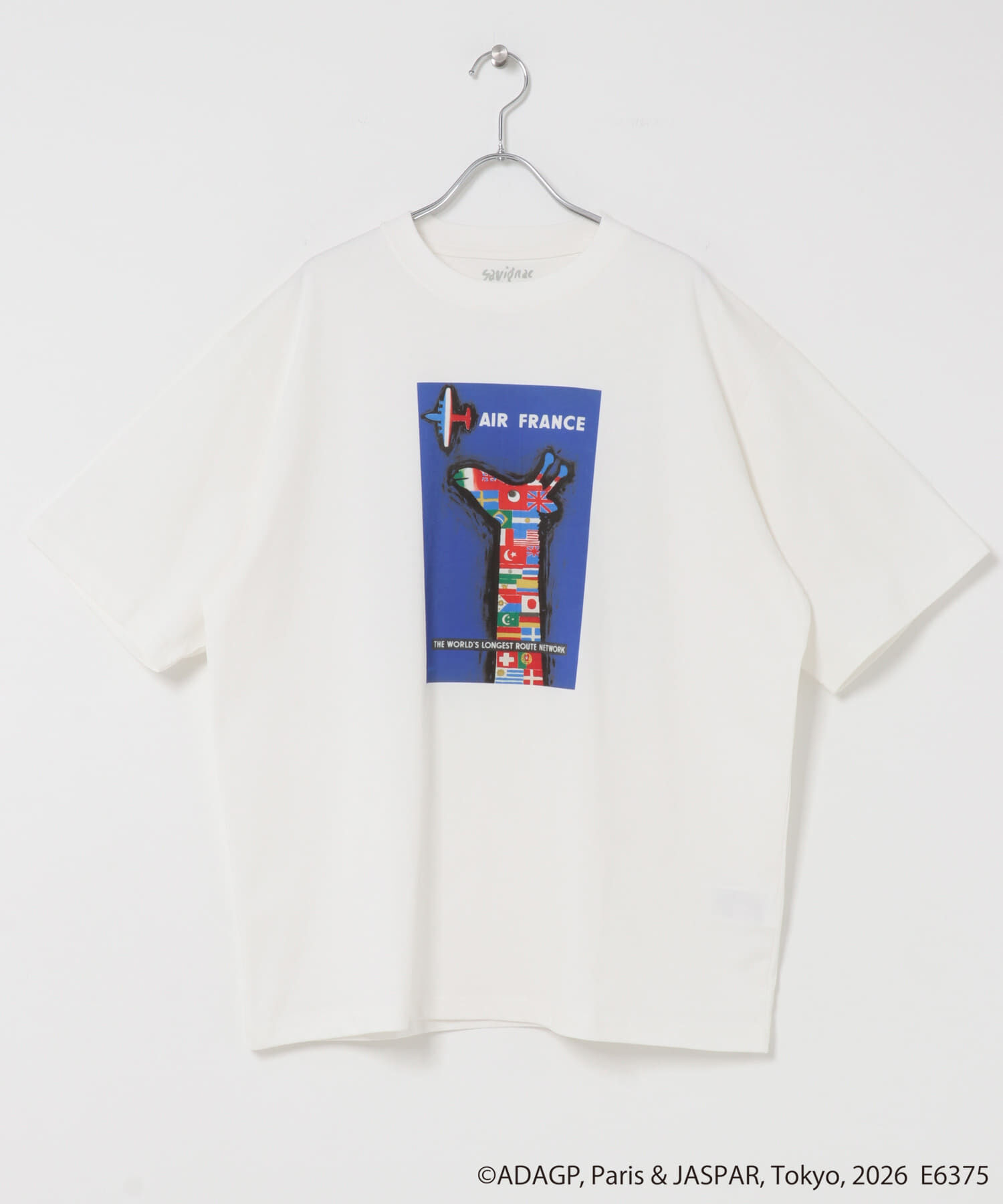 URBAN RESEARCH DOORS「『別注』Savignac&times;DOORS　プリントTシャツ」|Tシャツ・カットソー|