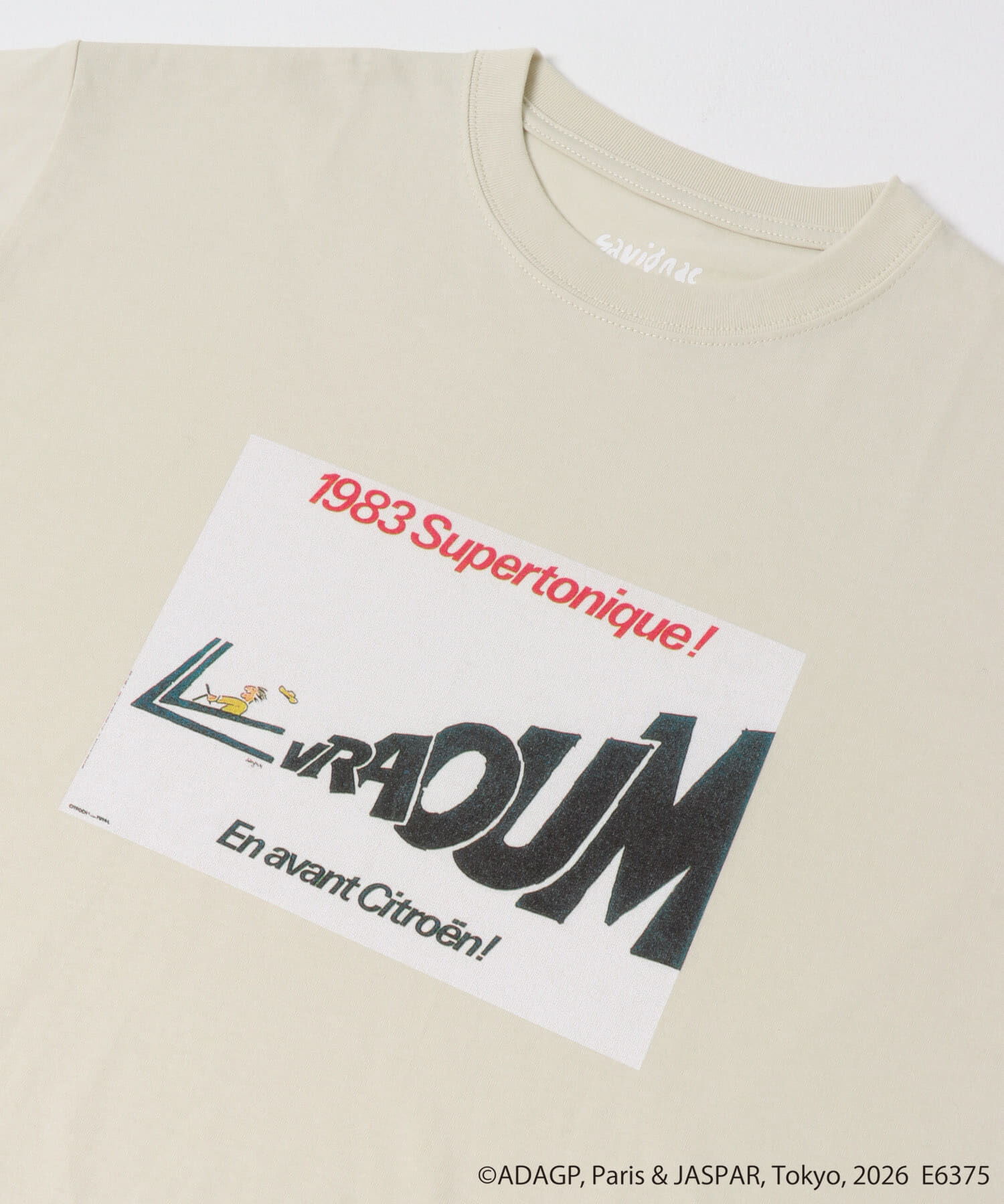 URBAN RESEARCH DOORS「『別注』Savignac&times;DOORS　プリントTシャツ」|Tシャツ・カットソー|