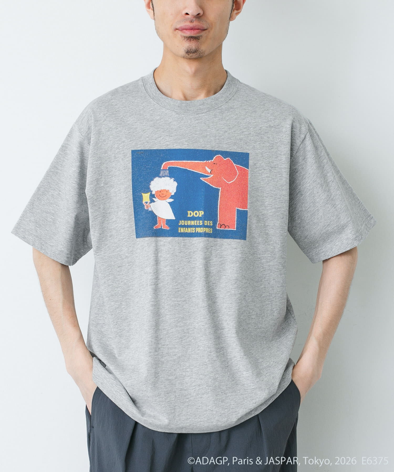 URBAN RESEARCH DOORS「『別注』Savignac&times;DOORS　プリントTシャツ」|Tシャツ・カットソー|