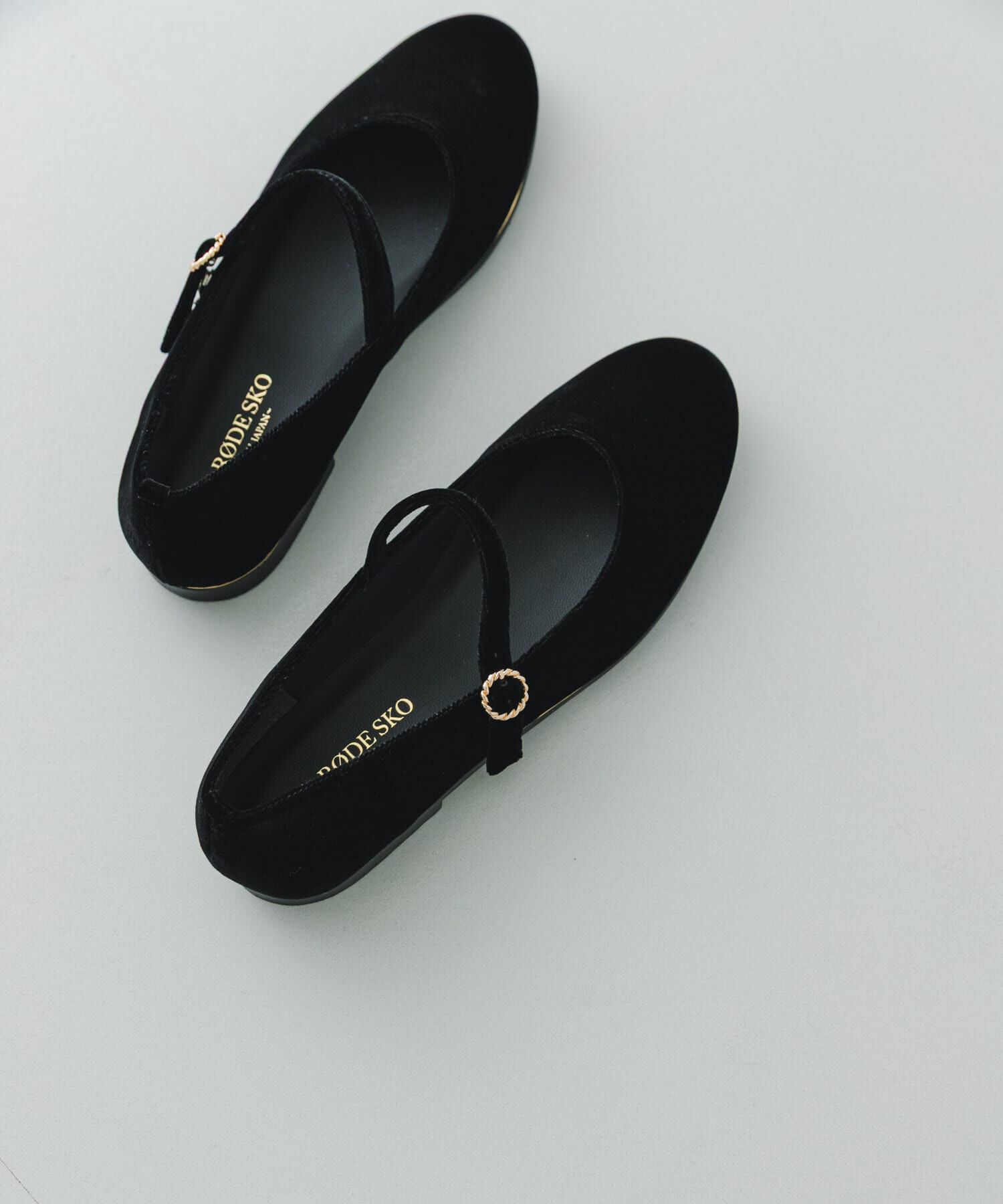 RODE SKO「『WEB限定』『MADE IN JAPAN』ゴールドピースメリージェーン」|バレエシューズ|