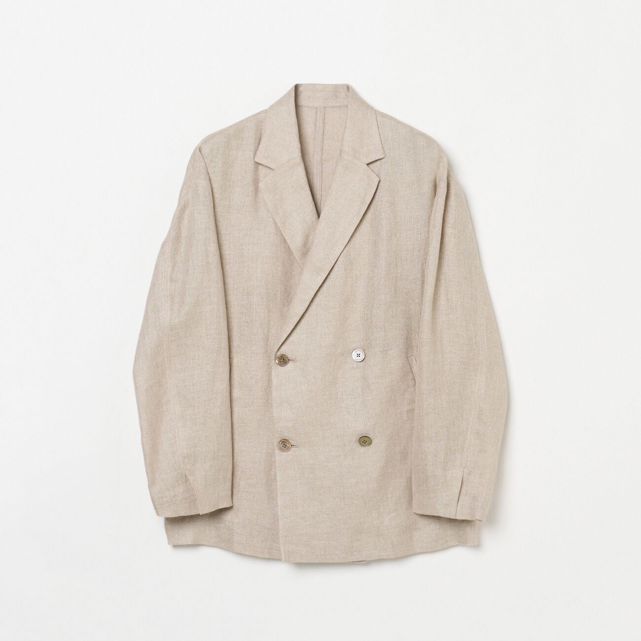 HELIOPOLE「HELIOPOLE DUNGAREES LINEN JACKET」|デニムジャケット|ベージュ