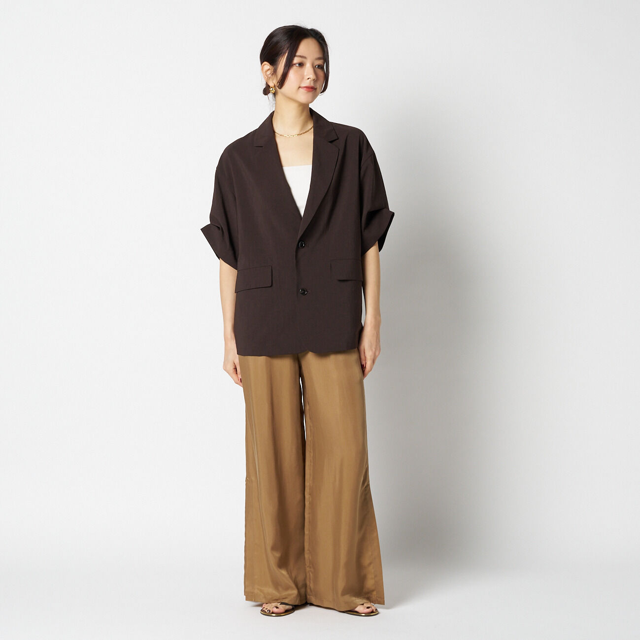 HELIOPOLE「HELIOPOLE DRY TOUCH HALF SLEEVE JACKET」|デニムジャケット|