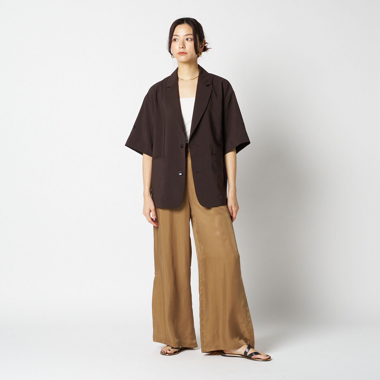 HELIOPOLE「HELIOPOLE DRY TOUCH HALF SLEEVE JACKET」|デニムジャケット|