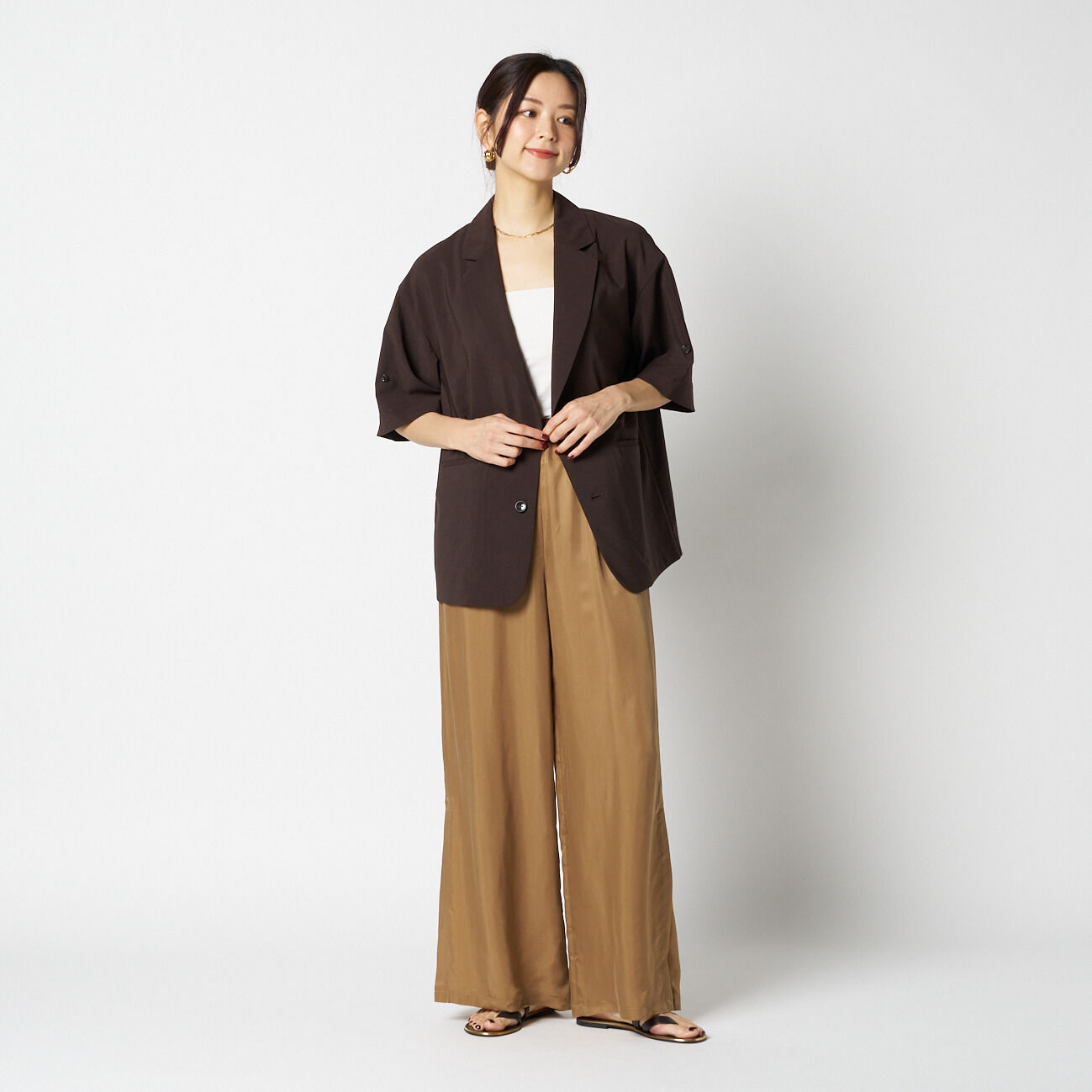 HELIOPOLE「HELIOPOLE DRY TOUCH HALF SLEEVE JACKET」|デニムジャケット|