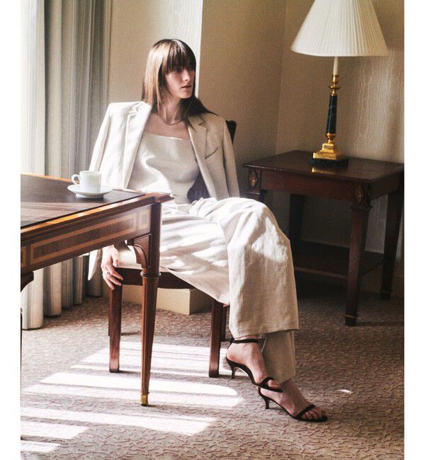 allureville「シャークスキンシングルオーバージャケット」|テーラードジャケット|