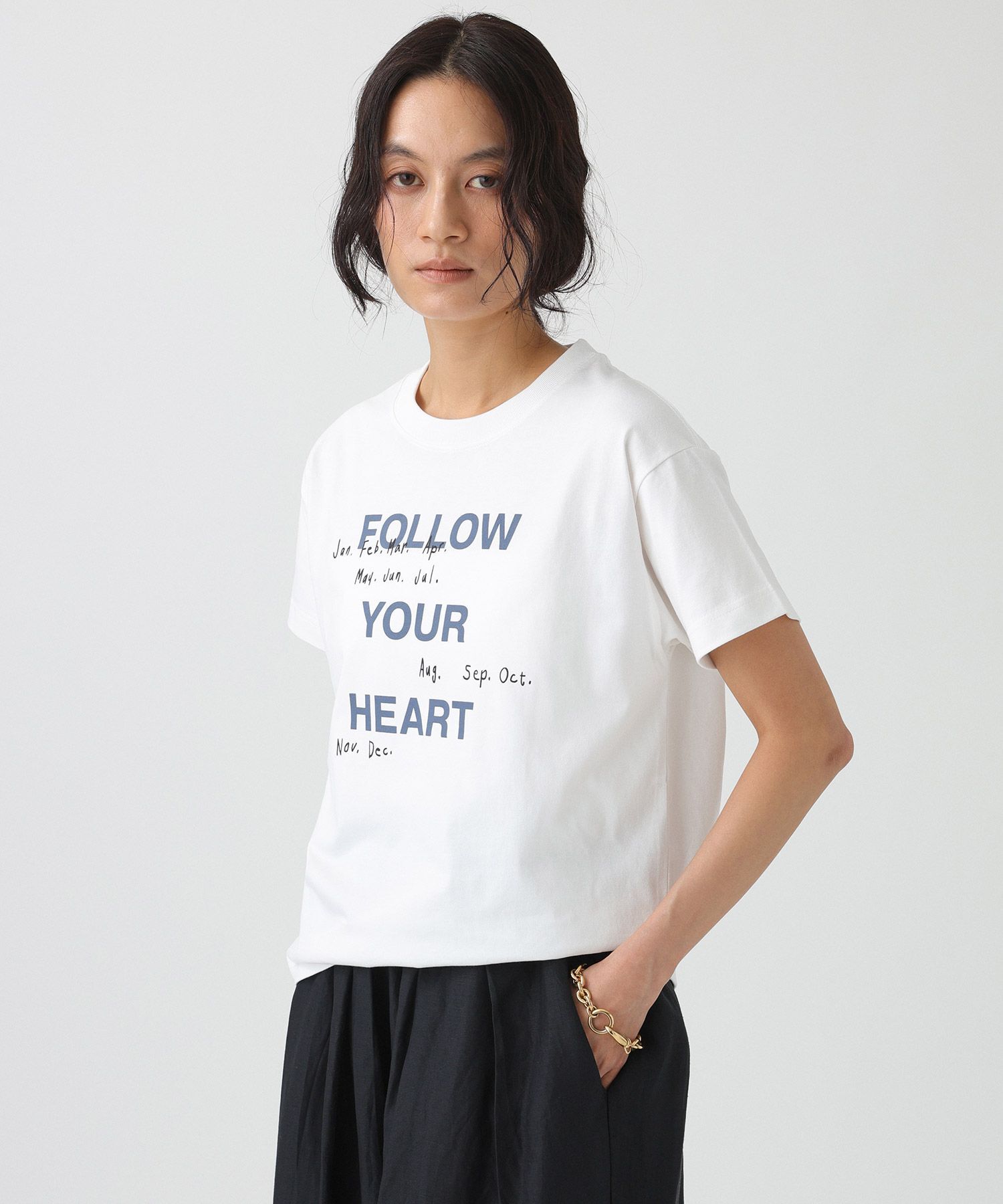  「【SHE is-.】＜別注＞フロントロゴT」|Tシャツ・カットソー|