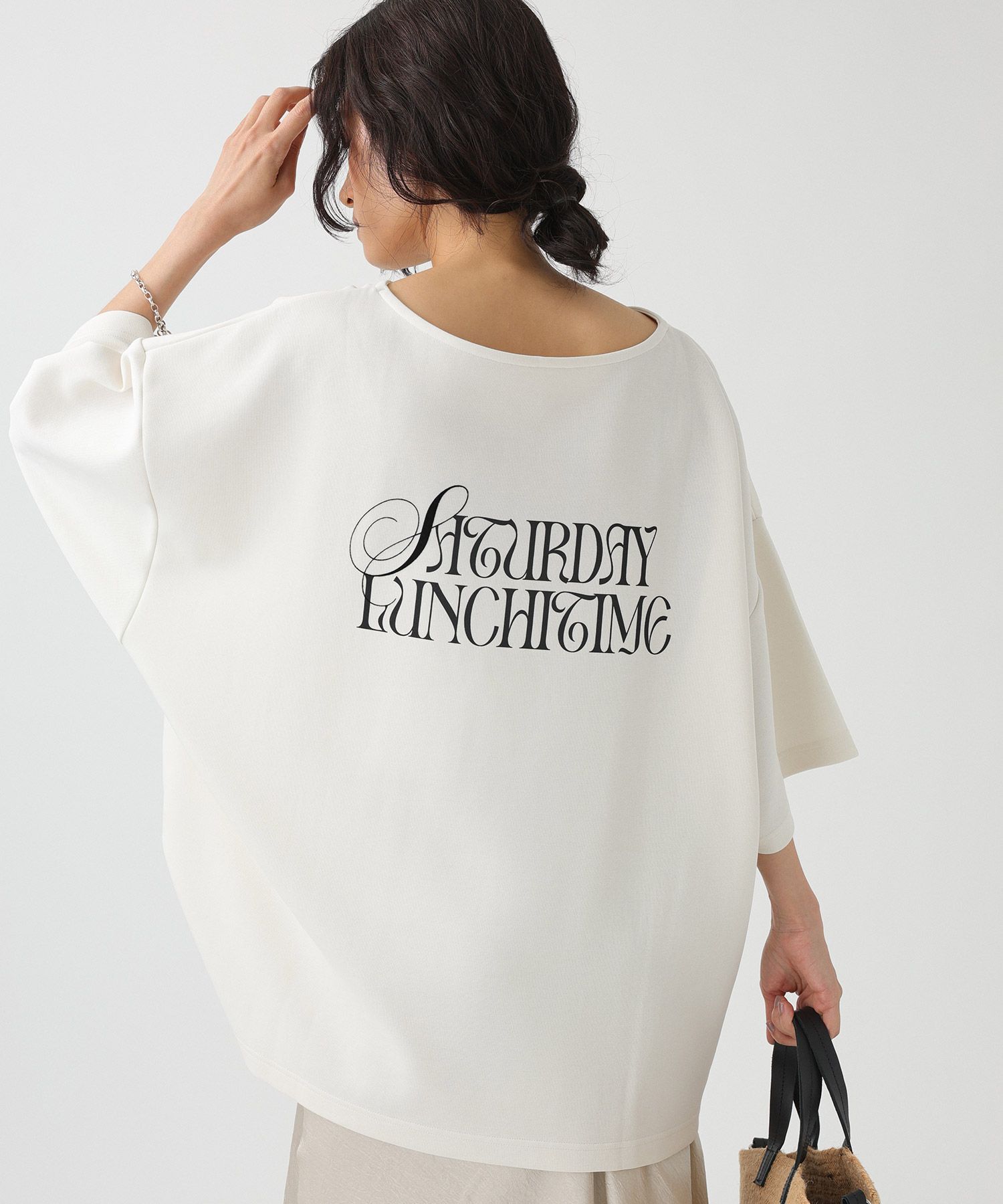  「【SHE is-.】＜別注＞バックプリントT」|Tシャツ・カットソー|