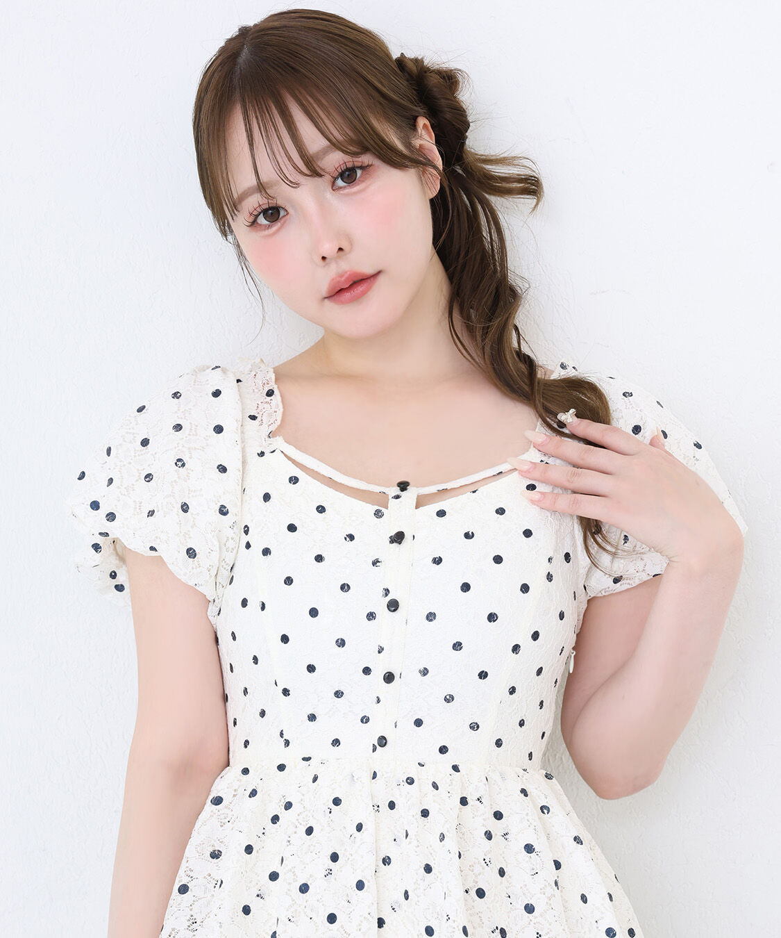  「【Black Ribbon Collection】バックリボンティアードワンピ」|ワンピース|