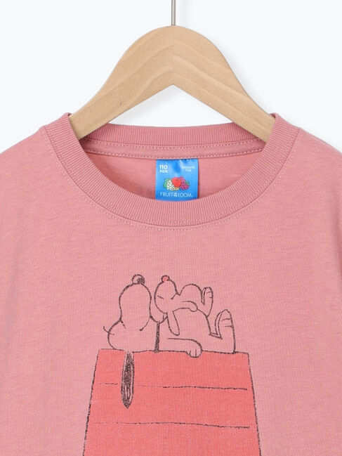 Samansa Mos2 Lagom「【FRUIT OF THE LOOM】PEANUTS プリント半袖T」|Tシャツ・カットソー|