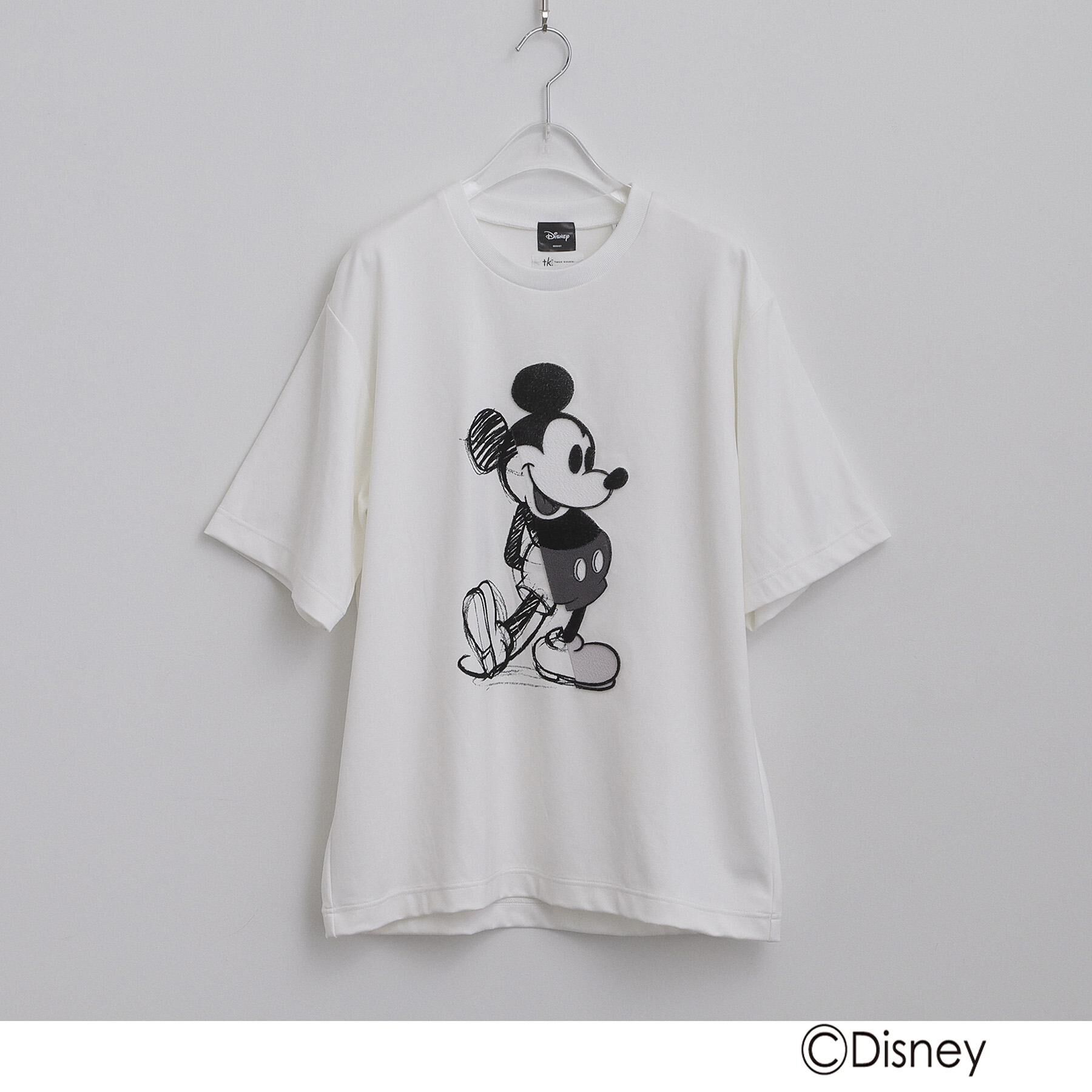 tk.TAKEO KIKUCHI「Disney capsule collection Tシャツ」|Tシャツ・カットソー|ホワイト(001)