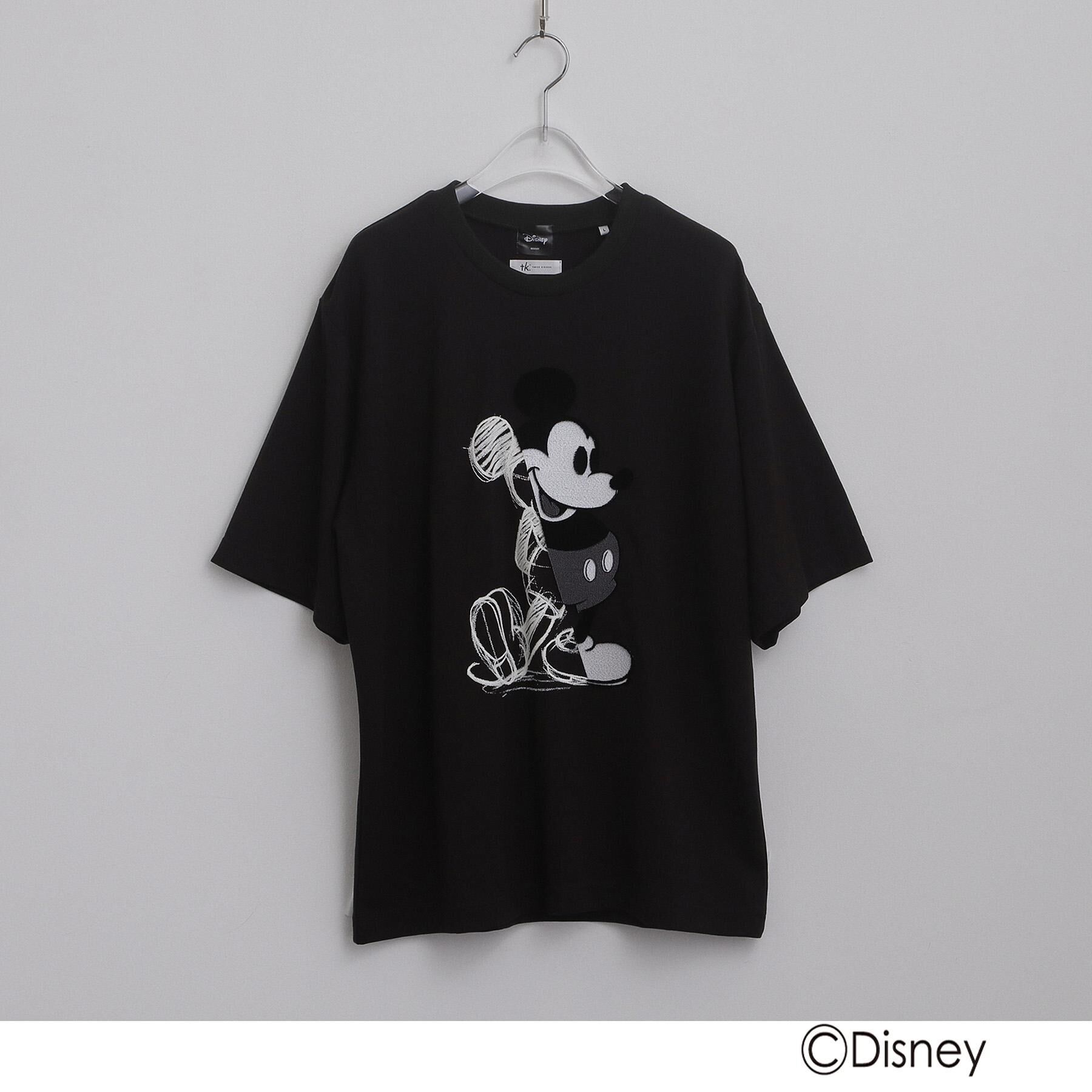 tk.TAKEO KIKUCHI「Disney capsule collection Tシャツ」|Tシャツ・カットソー|ブラック(019)