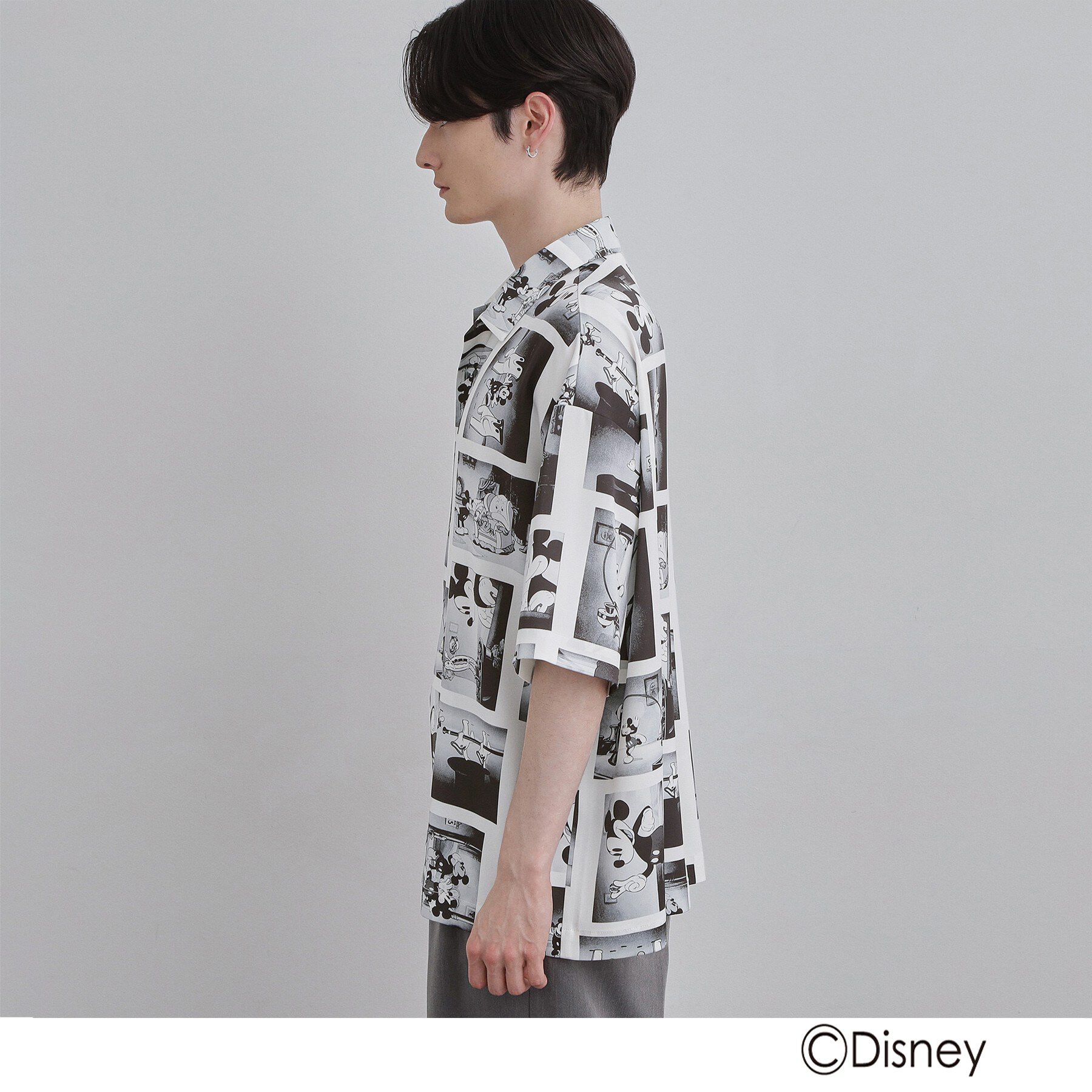 tk.TAKEO KIKUCHI「Disney capsule collection 総柄シャツ」|シャツ・ブラウス|