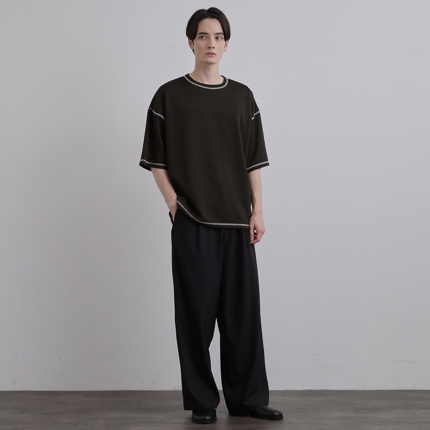 tk.TAKEO KIKUCHI「【気化熱冷却／涼しい】ワッフルカットソー」|Tシャツ・カットソー|