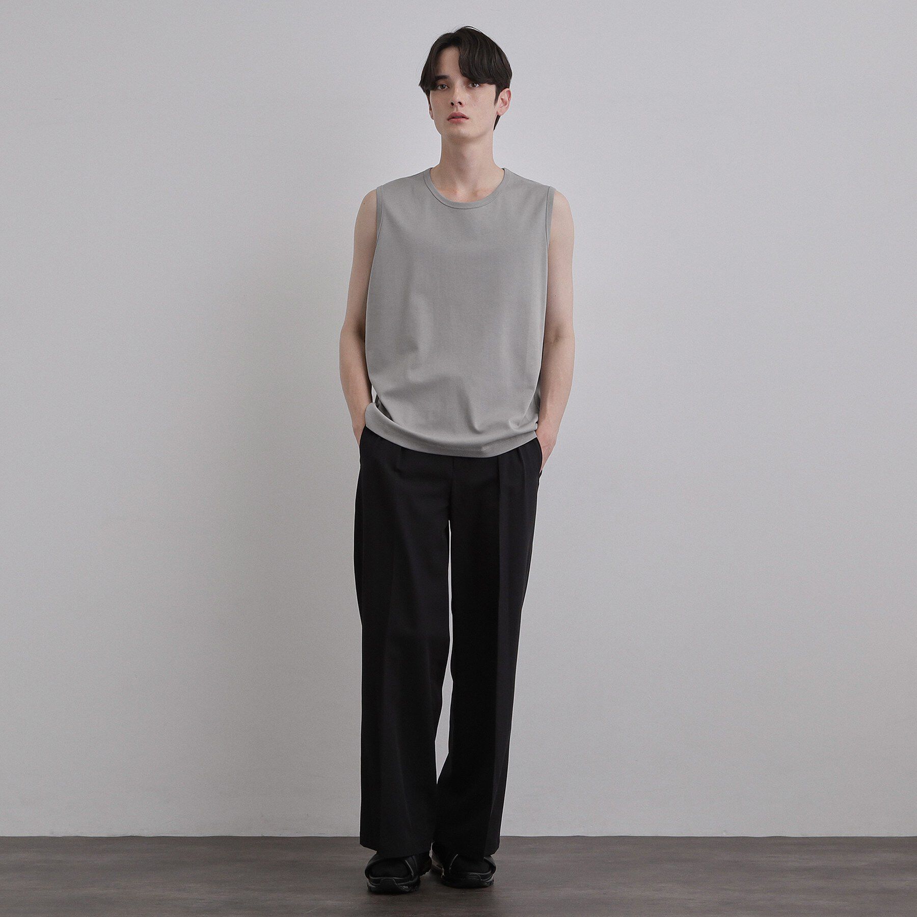 tk.TAKEO KIKUCHI「【汗シミ防止／UVカット】sweat stain proof seriesノースリーブ」|Tシャツ・カットソー|