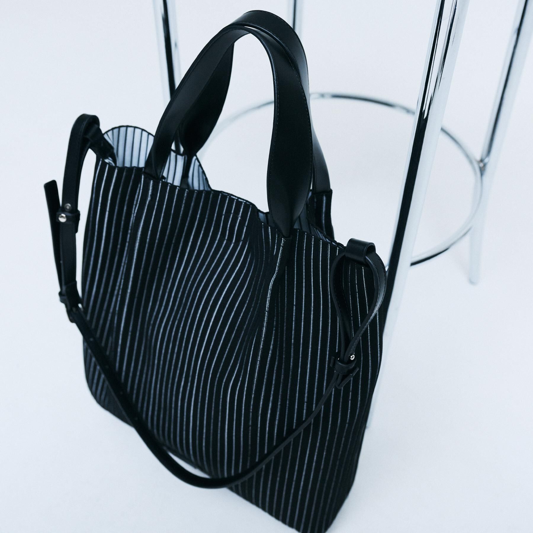 tk.TAKEO KIKUCHI「【B4サイズ収納可】ニットトートバッグ/トートバッグ/B4サイズ/大容量/Knit tote Bag」|トートバッグ|