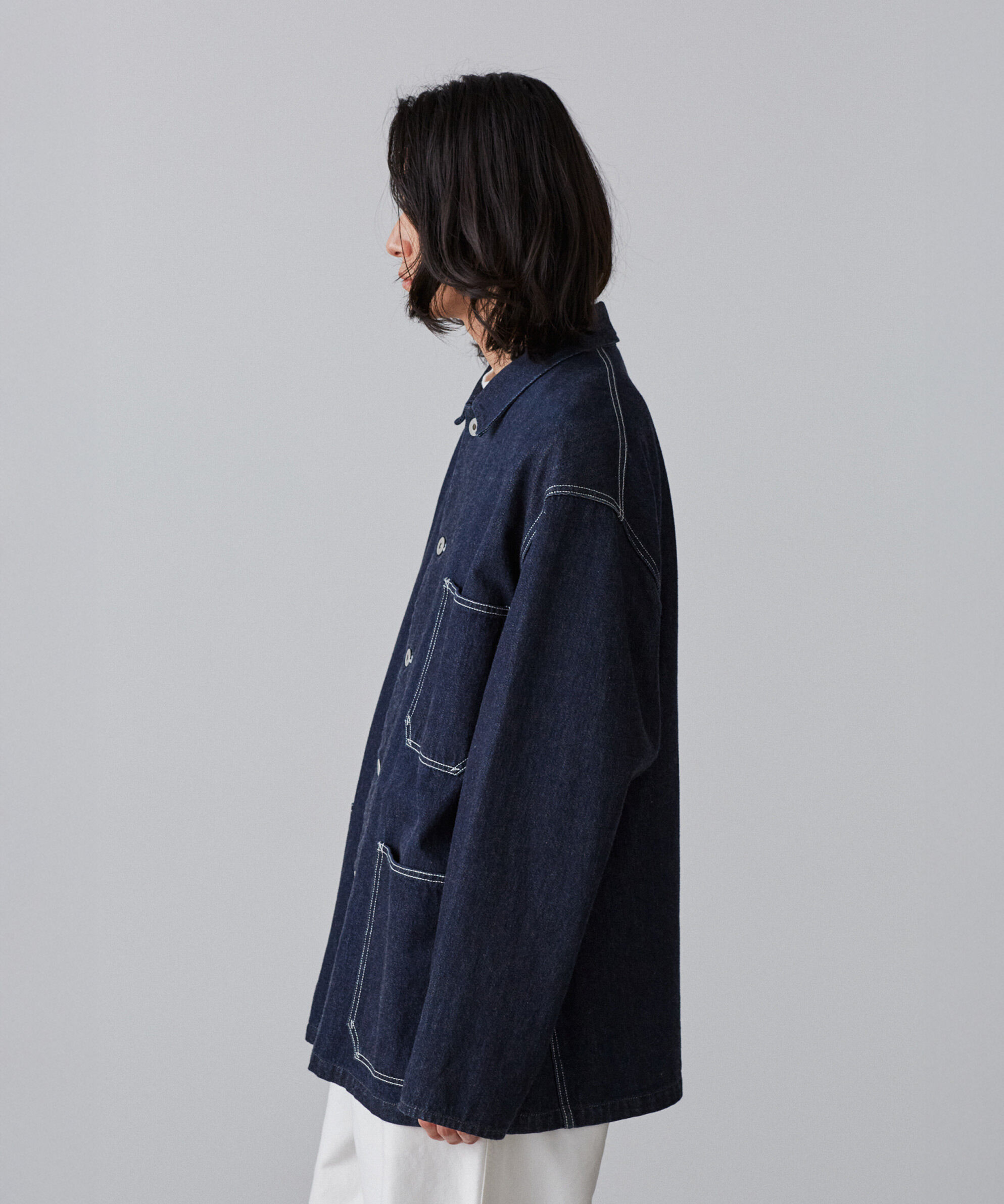 YLEVE 「Ｙ / 12.5oz ORGANIC COTTON DENIM BLOUSON」|ブルゾン・スタジャン|