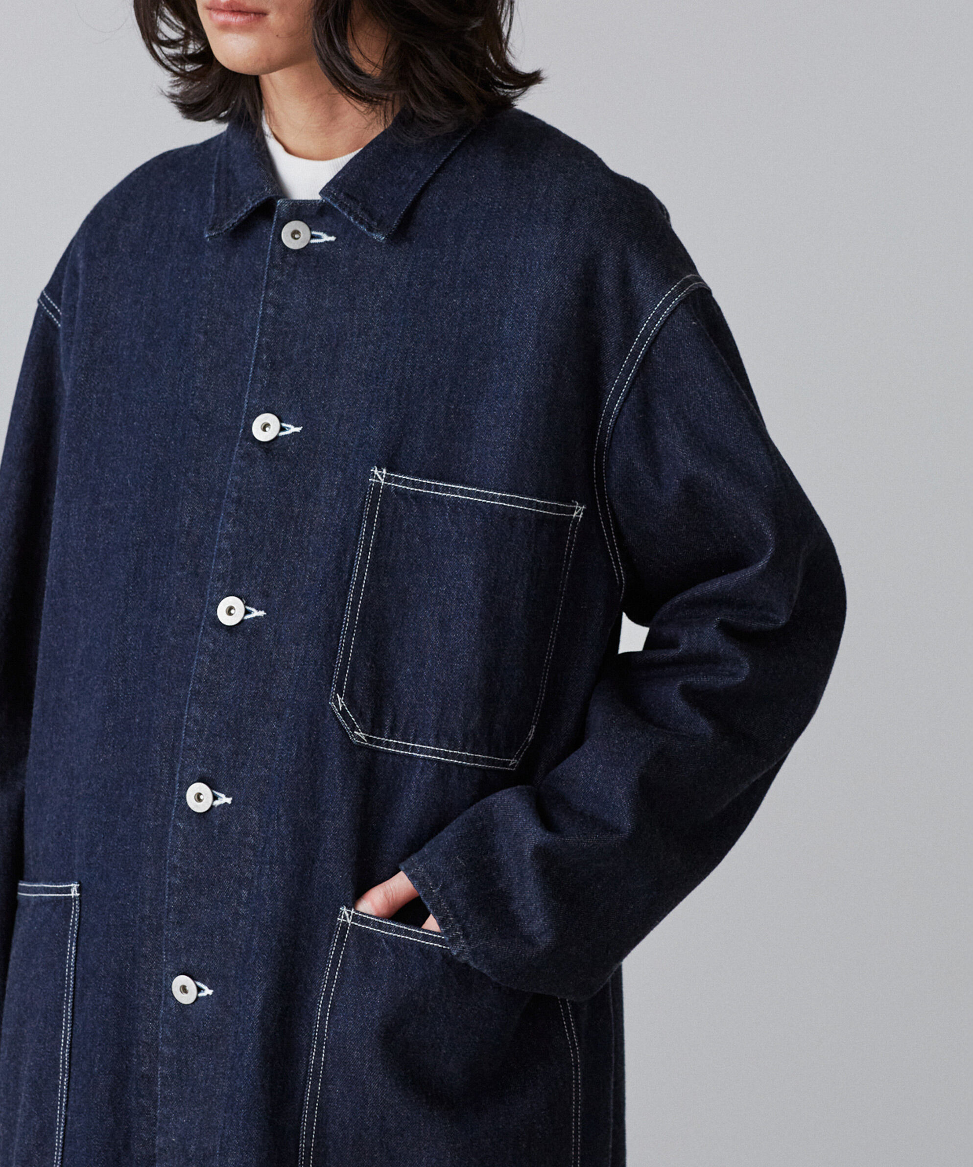 YLEVE 「Ｙ / 12.5oz ORGANIC COTTON DENIM BLOUSON」|ブルゾン・スタジャン|