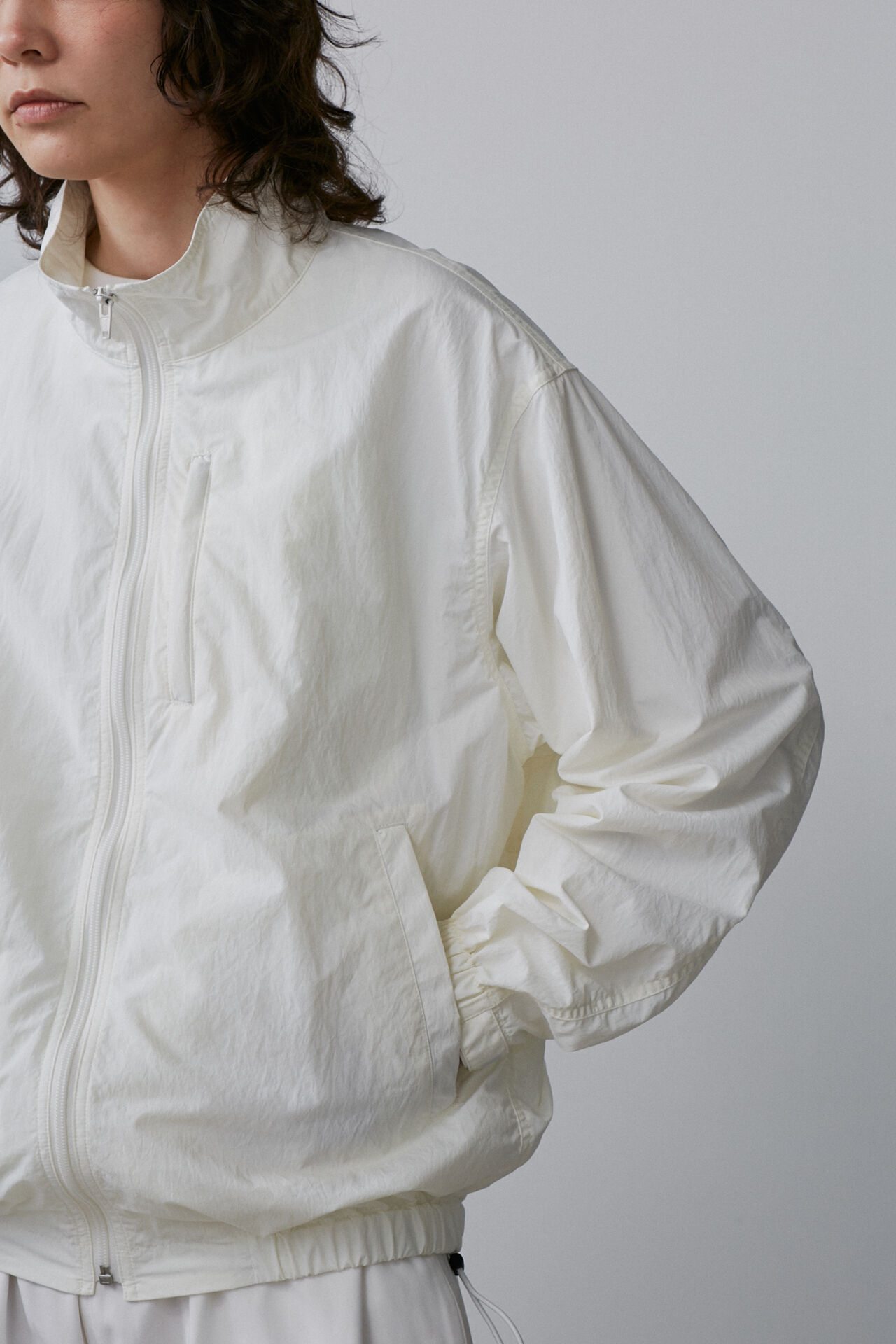 YLEVE 「Ｙ / RECYCLE NYLON MIX TAFFETA BLOUSON」|ブルゾン・スタジャン|